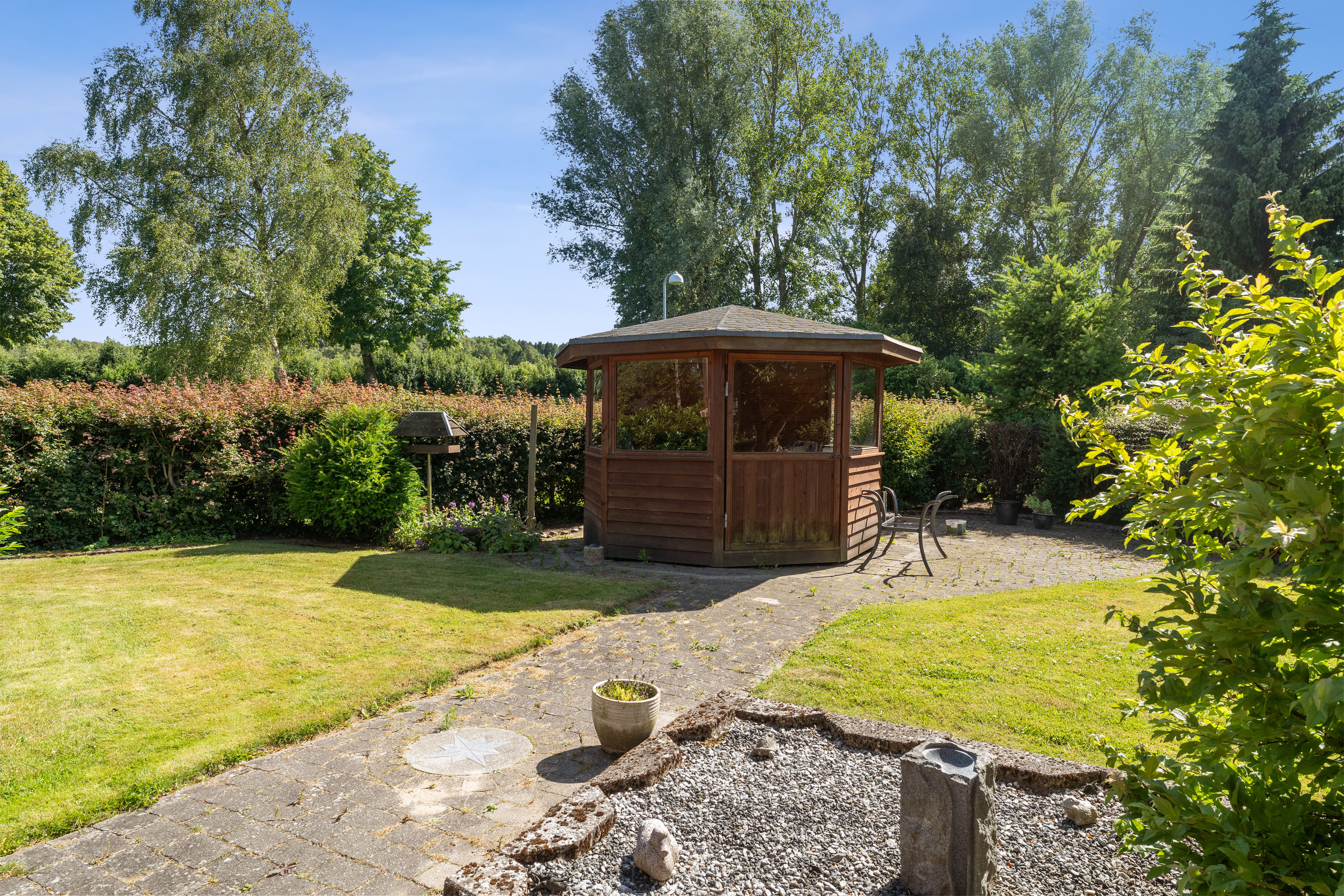 Fremhævet have billede i fuldskærmstilstand. Billede af Lærkevej 15, 8850 Bjerringbro