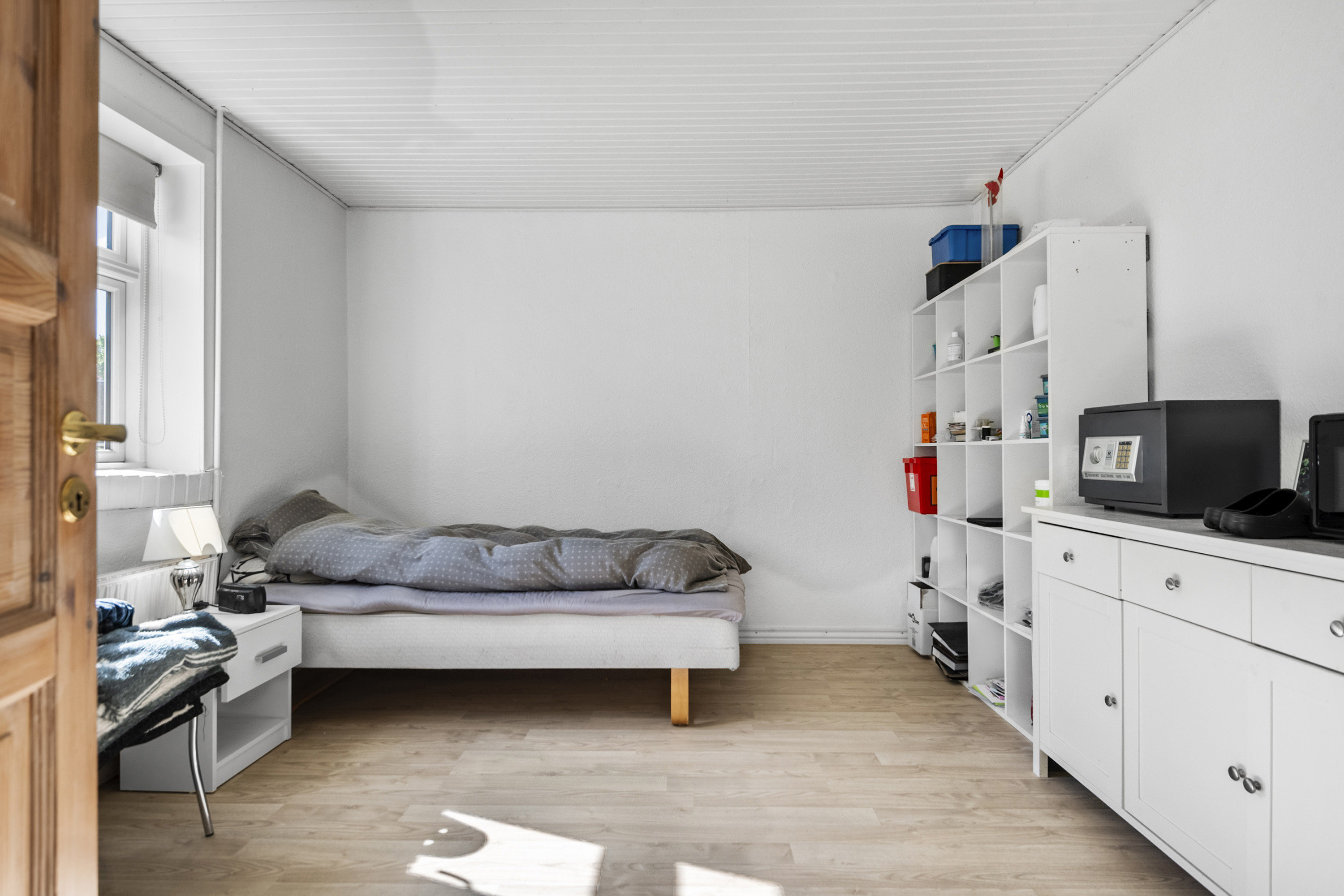 Fremhævet soveværelse billede i fuldskærmstilstand. Billede af Grønnegade 2, 8350 Hundslund