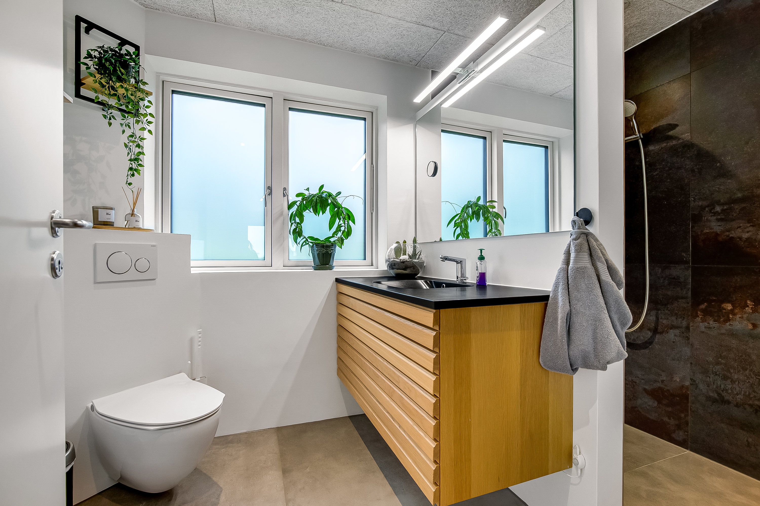 Fremhævet badeværelse billede i fuldskærmstilstand. Billede af Vagtelvej 9, 6000 Kolding