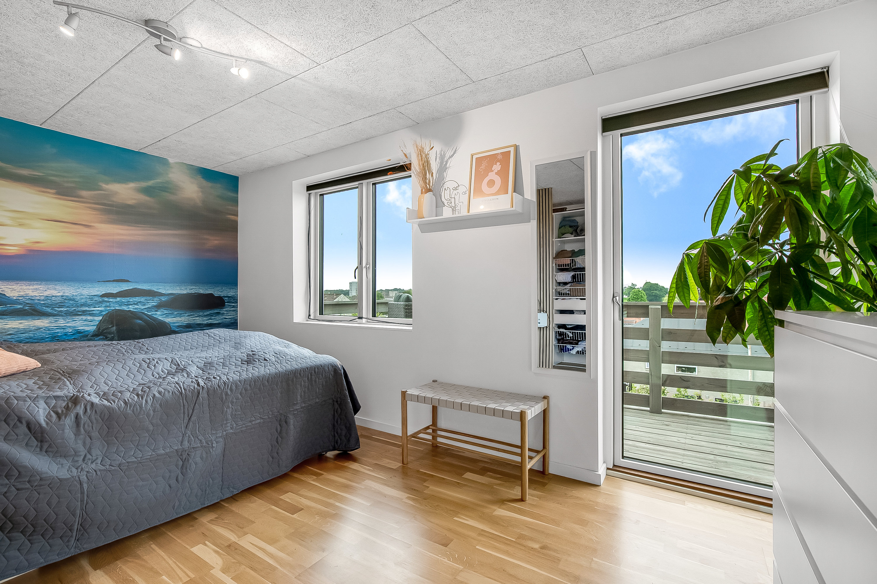 Fremhævet soveværelse billede i fuldskærmstilstand. Billede af Vagtelvej 9, 6000 Kolding