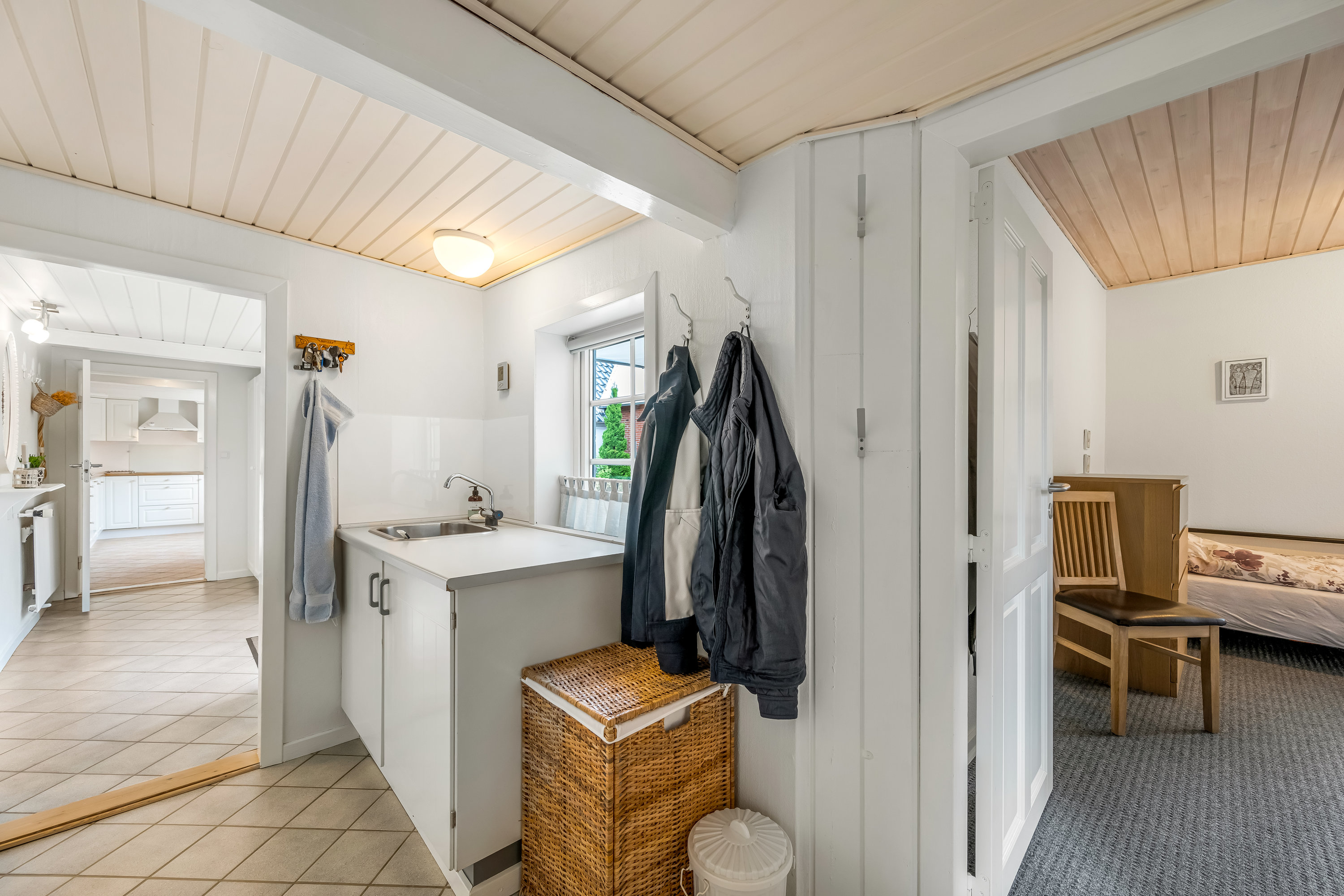 Fremhævet gang billede i fuldskærmstilstand. Billede af Tarmvej 8, Lønborg, 6880 Tarm