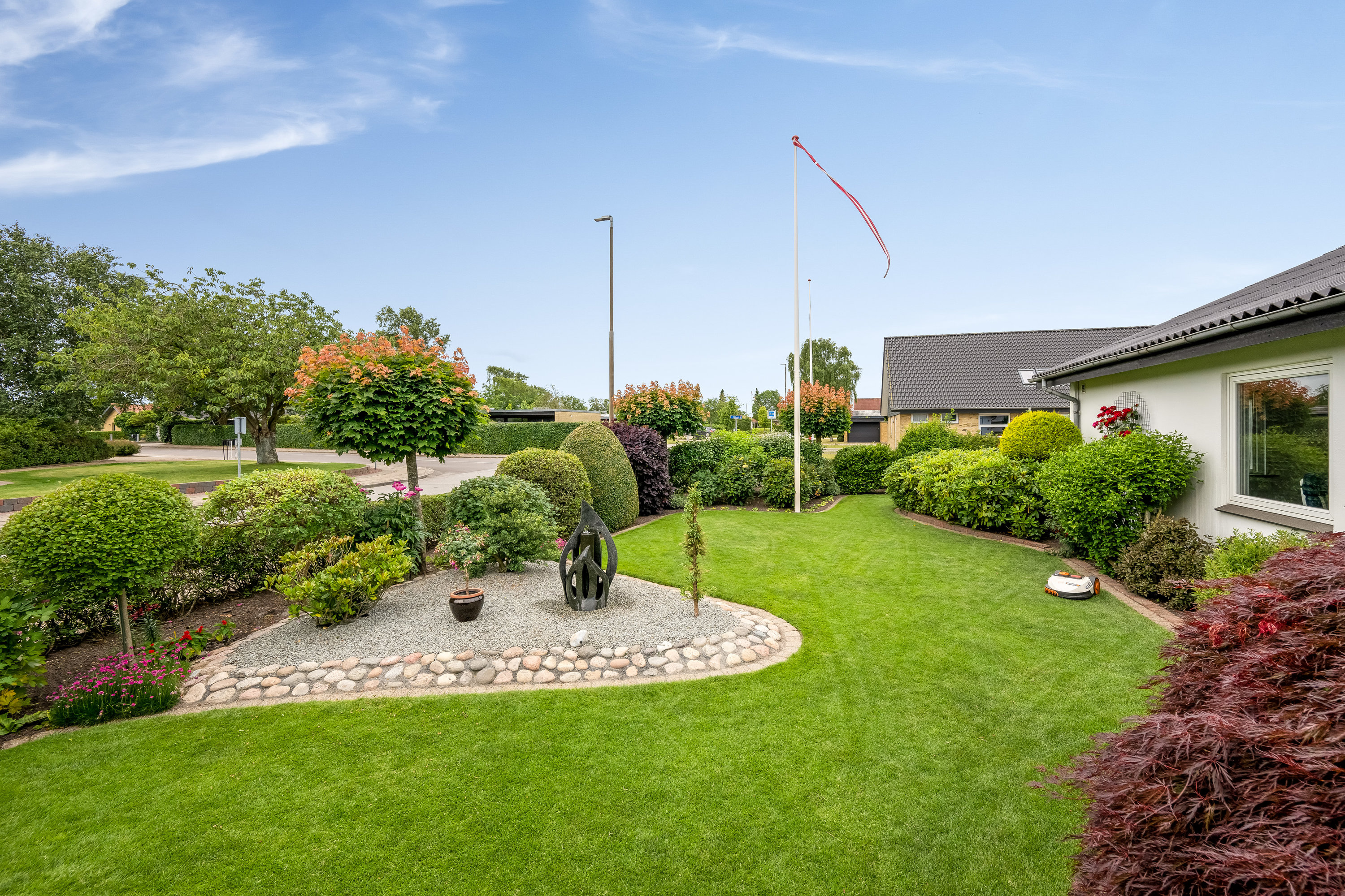 Fremhævet have billede i fuldskærmstilstand. Billede af Uglevej 2, 6900 Skjern