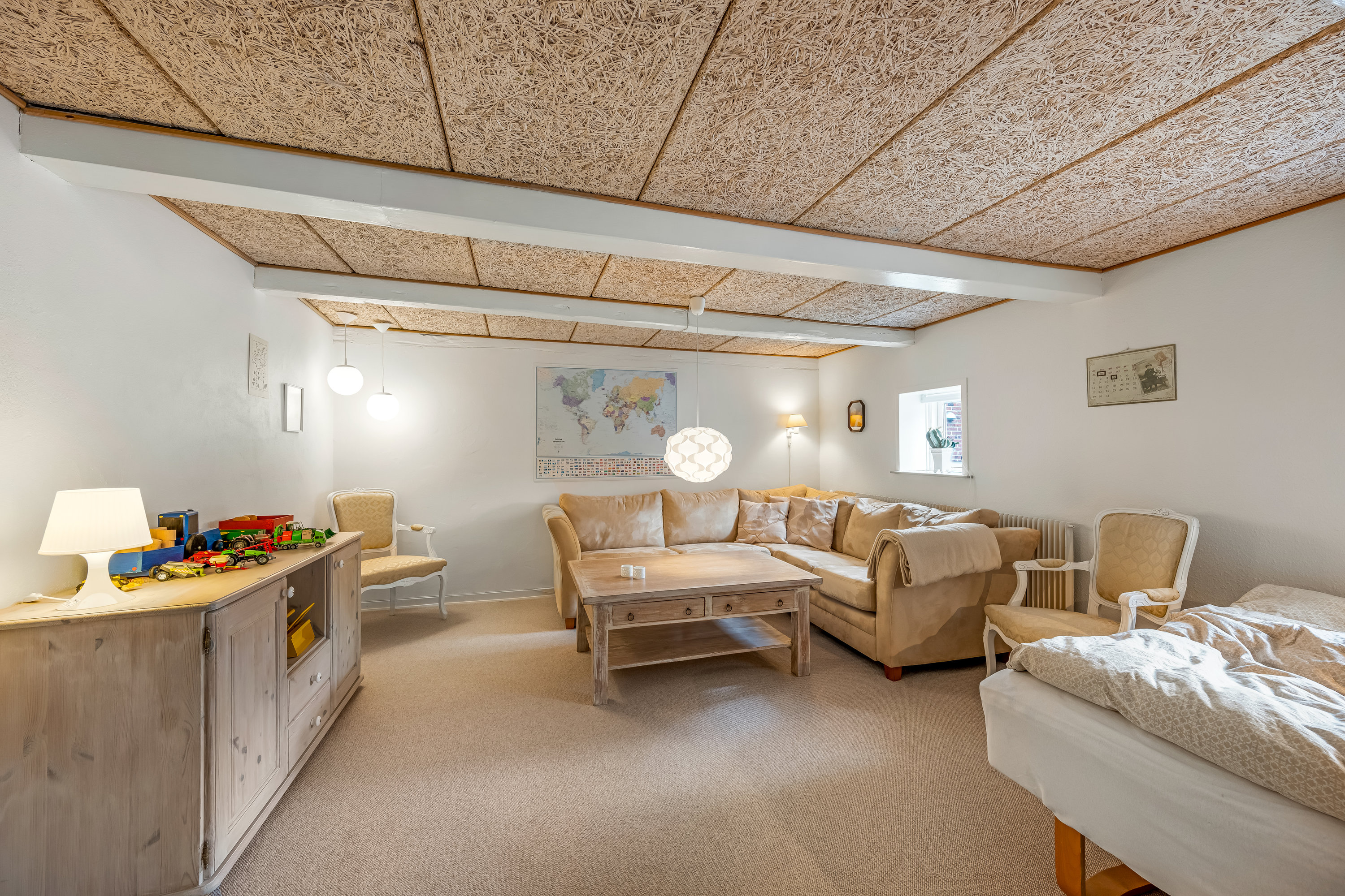 Fremhævet stue billede i fuldskærmstilstand. Billede af Tarmvej 8, Lønborg, 6880 Tarm