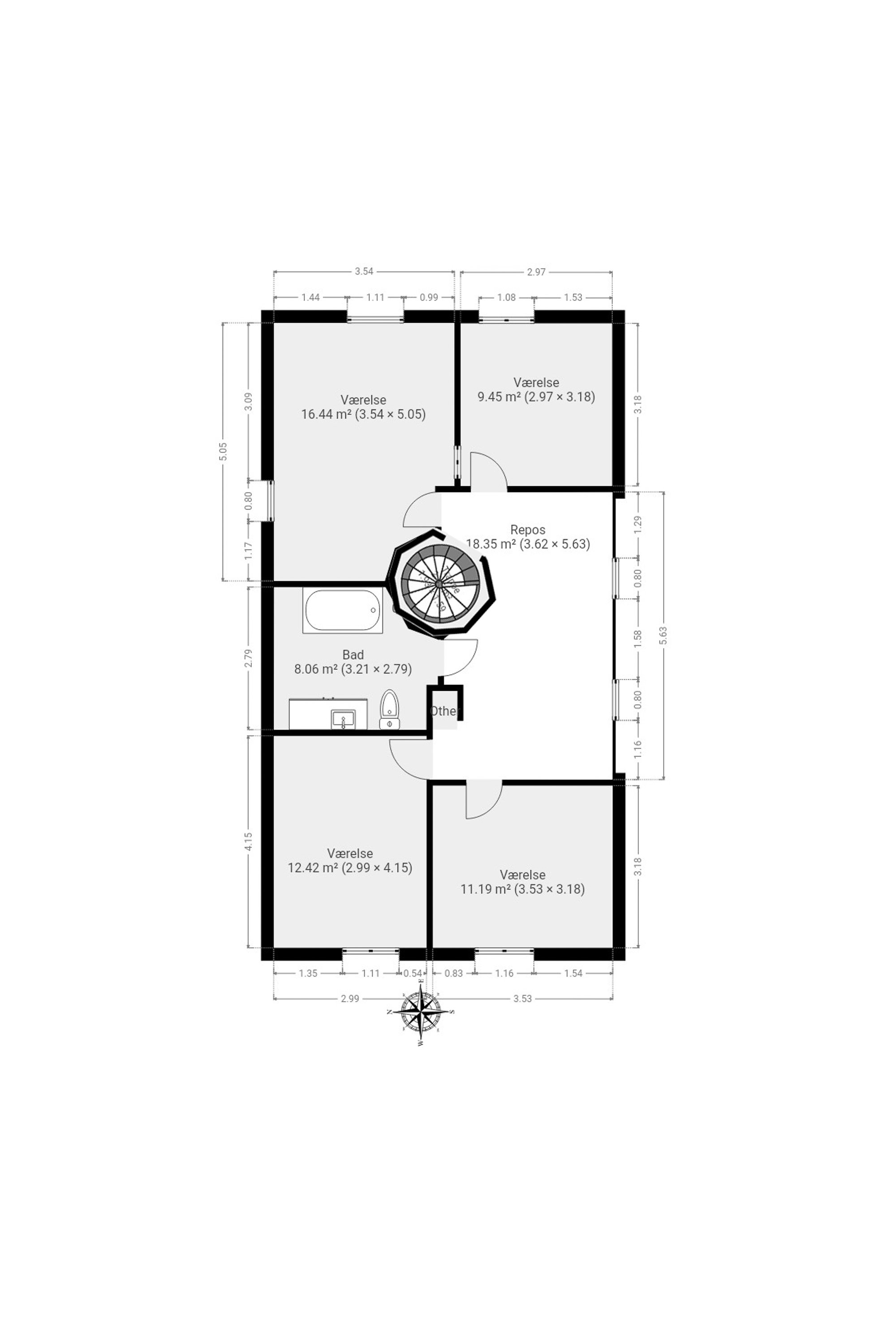 Plantegninger billede af Saugstedlund 46, 5600 Faaborg