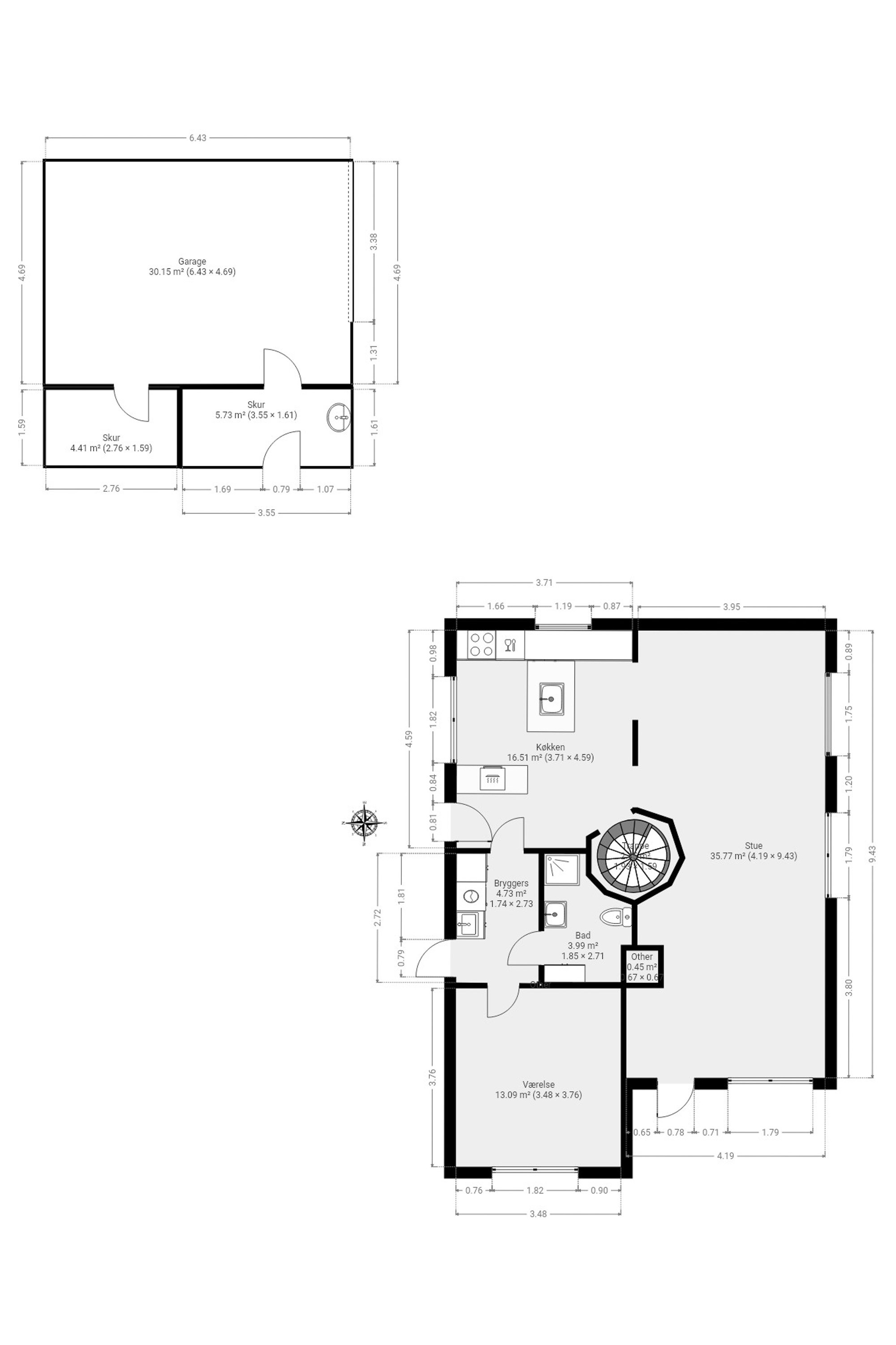 Plantegninger billede af Saugstedlund 46, 5600 Faaborg