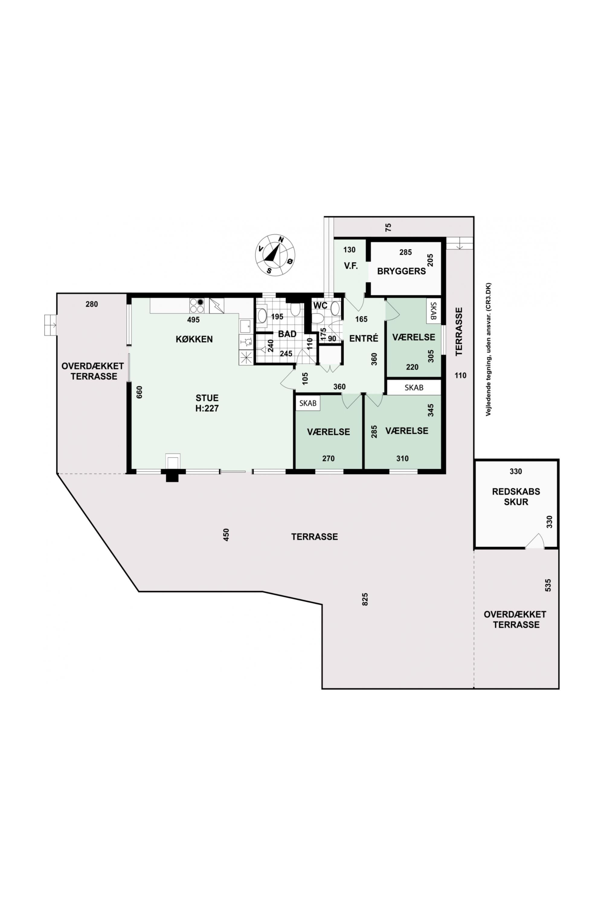 Plantegninger billede af Ledgårdsvej 41, 3100 Hornbæk