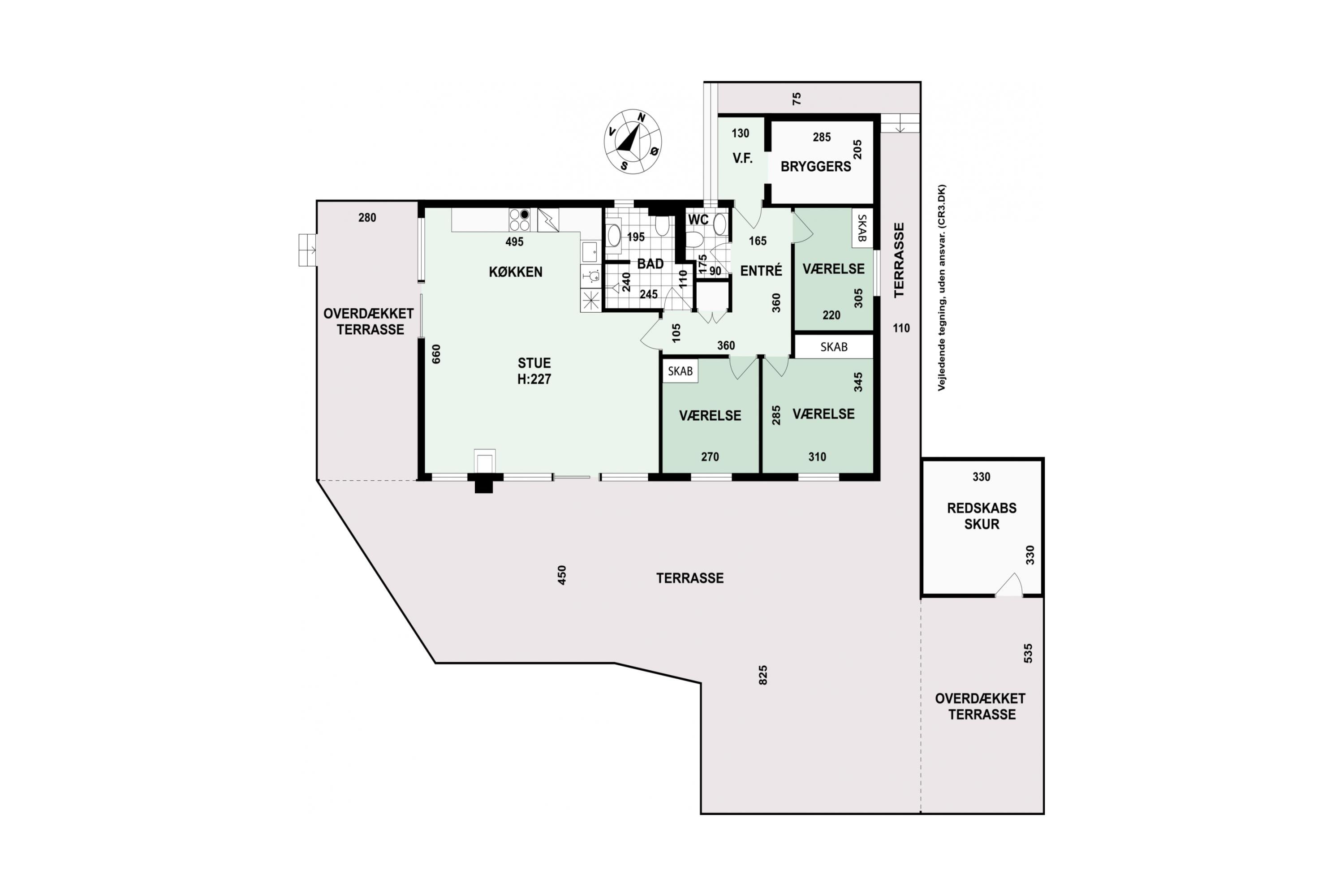 Plantegninger billede af Ledgårdsvej 41, 3100 Hornbæk