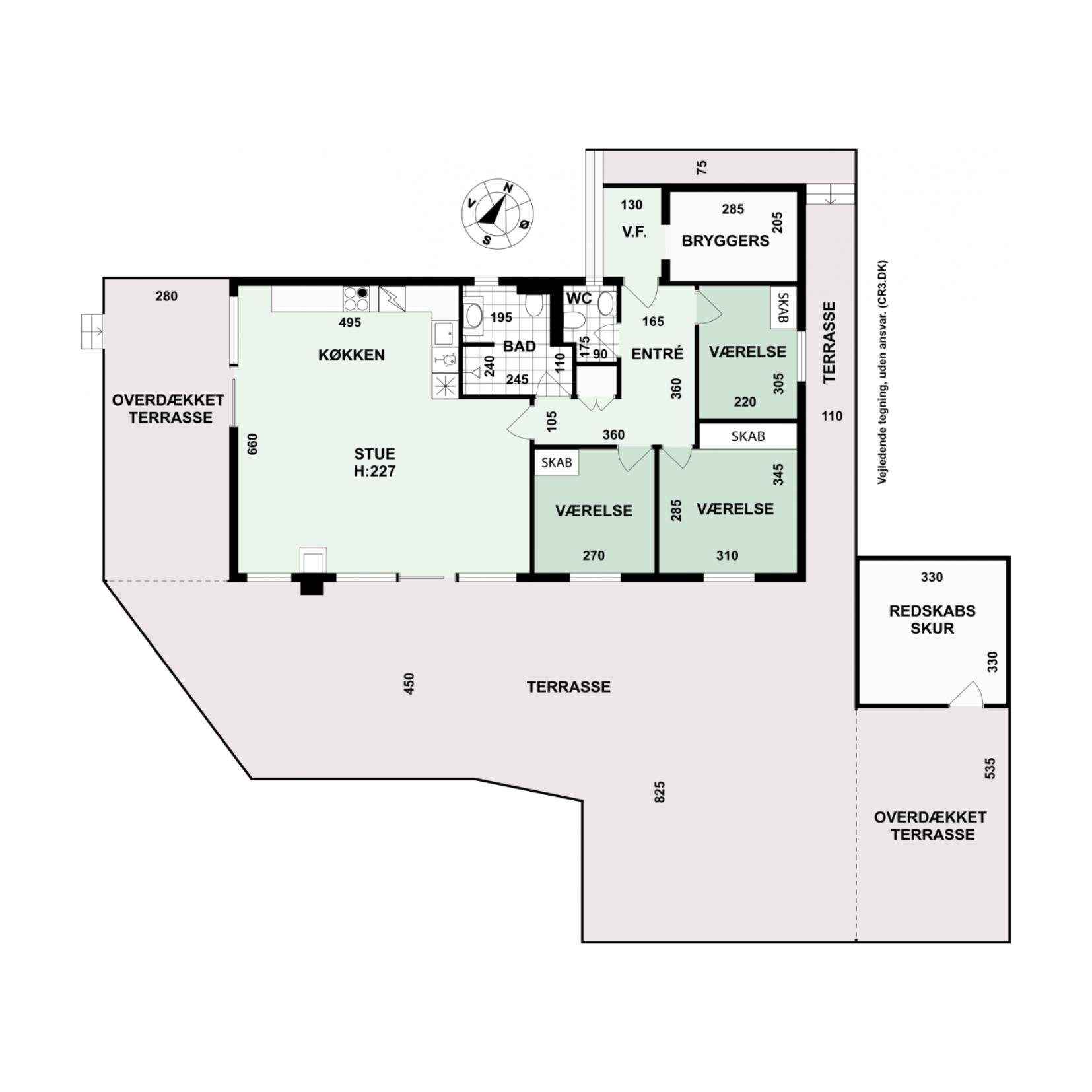 Plantegninger billede af Ledgårdsvej 41, 3100 Hornbæk