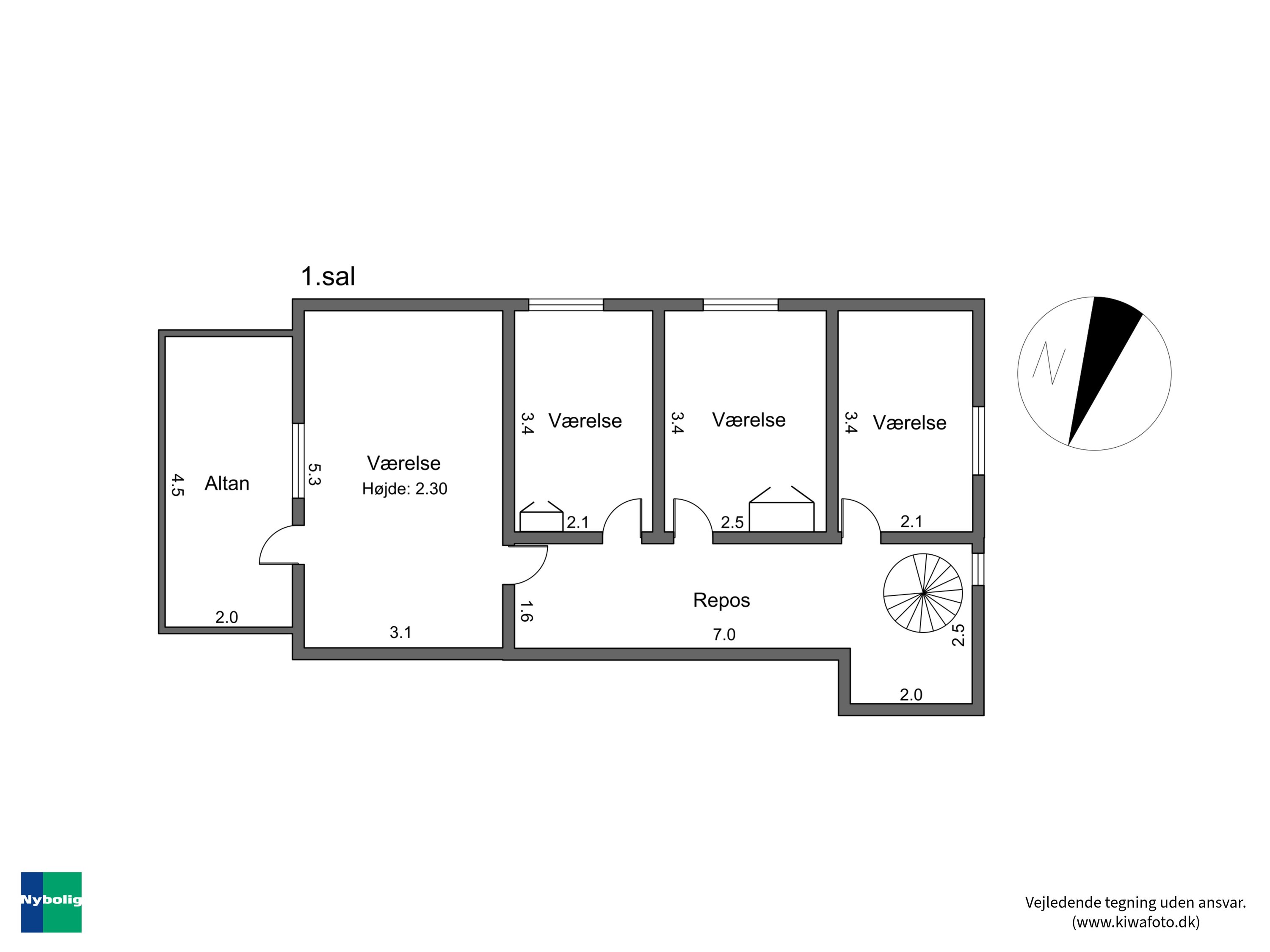 Plantegninger billede af Saltvig Hovvej 28, 4952 Stokkemarke