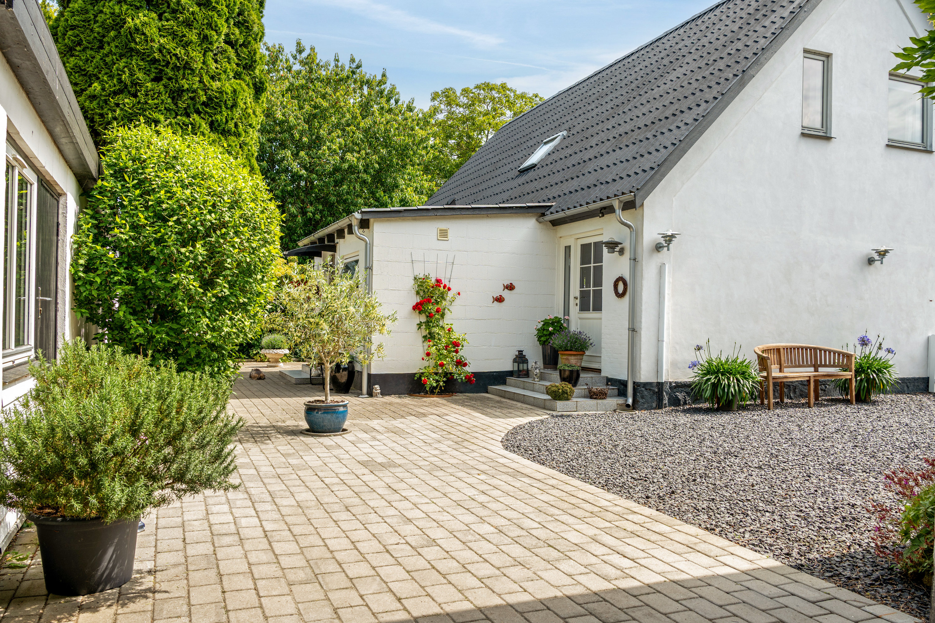 Fremhævet terrasse billede i fuldskærmstilstand. Billede af Saltvig Hovvej 28, 4952 Stokkemarke