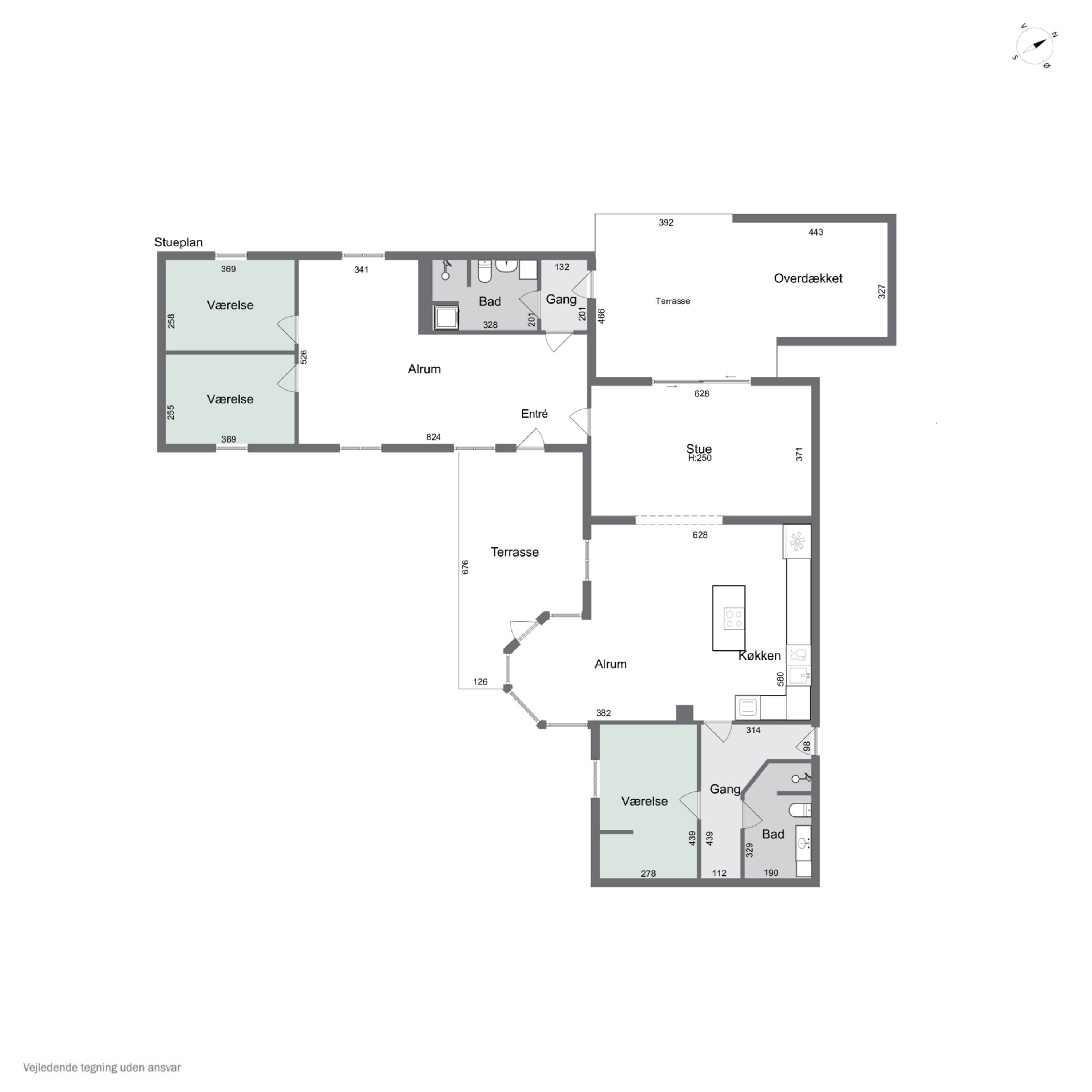 Plantegninger billede af Islandsgade 4, 4690 Haslev