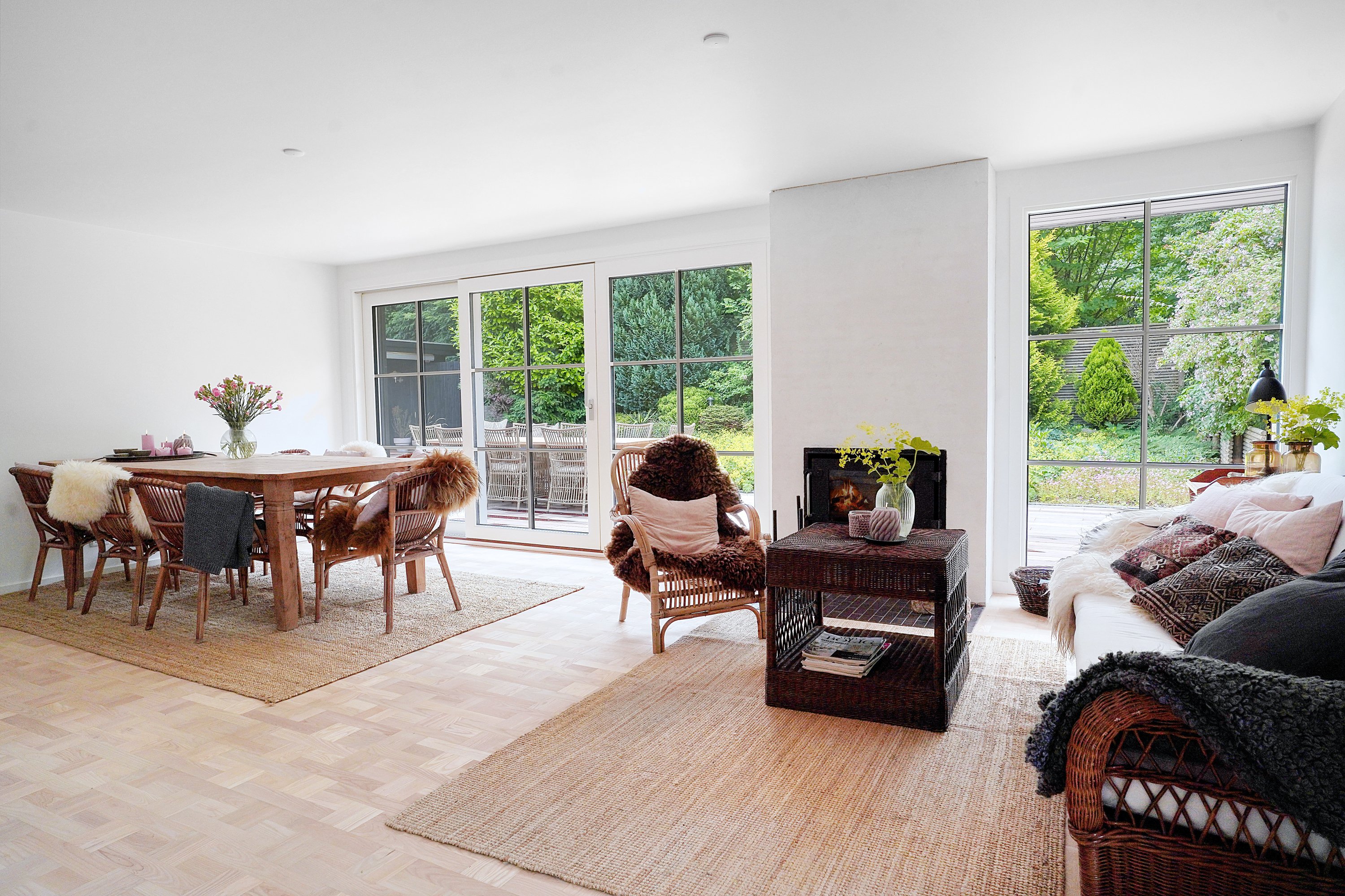 Fremhævet stue billede i fuldskærmstilstand. Billede af Ledgårdsvej 41, 3100 Hornbæk