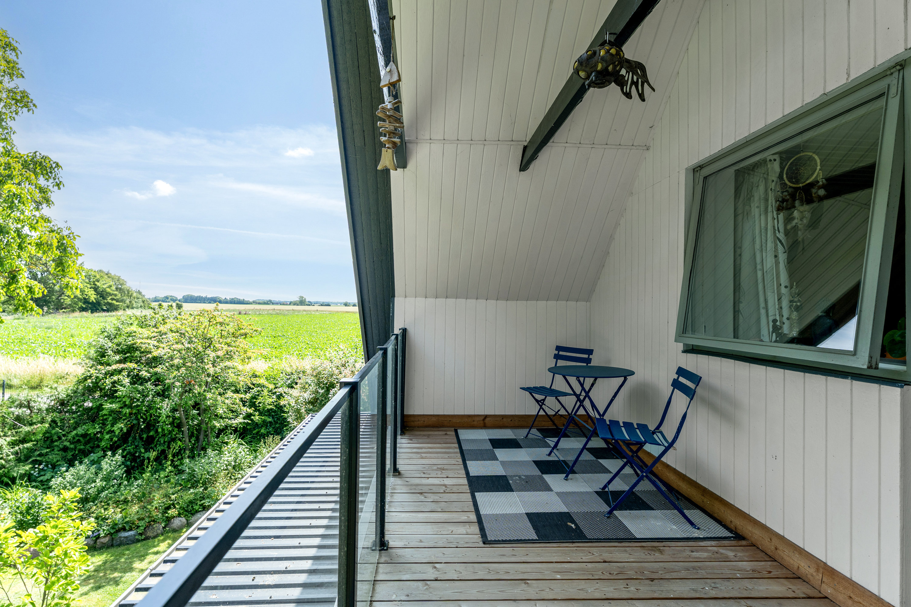 Fremhævet altan billede i fuldskærmstilstand. Billede af Saltvig Hovvej 28, 4952 Stokkemarke