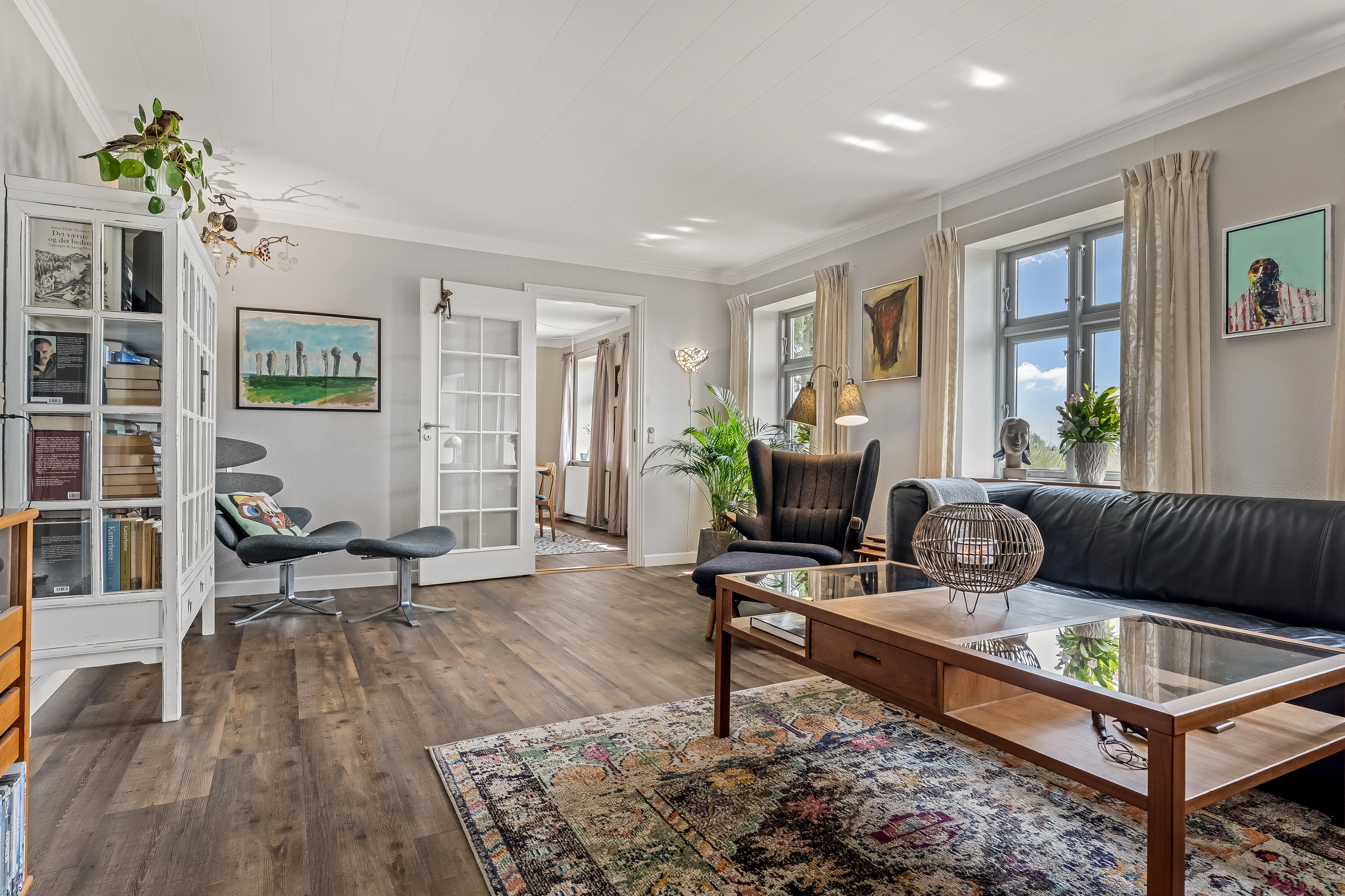 Fremhævet stue billede i fuldskærmstilstand. Billede af Saltvig Hovvej 28, 4952 Stokkemarke