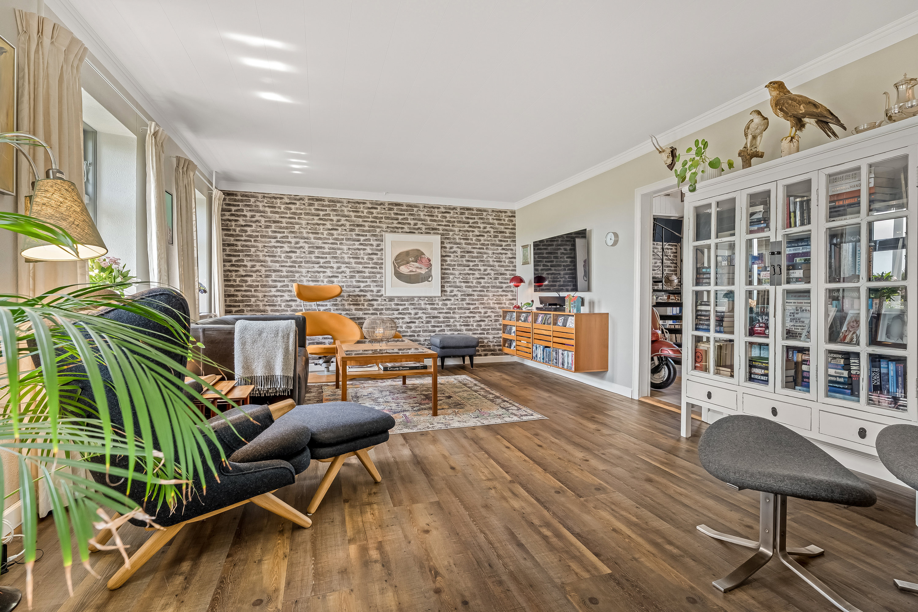 Fremhævet stue billede i fuldskærmstilstand. Billede af Saltvig Hovvej 28, 4952 Stokkemarke