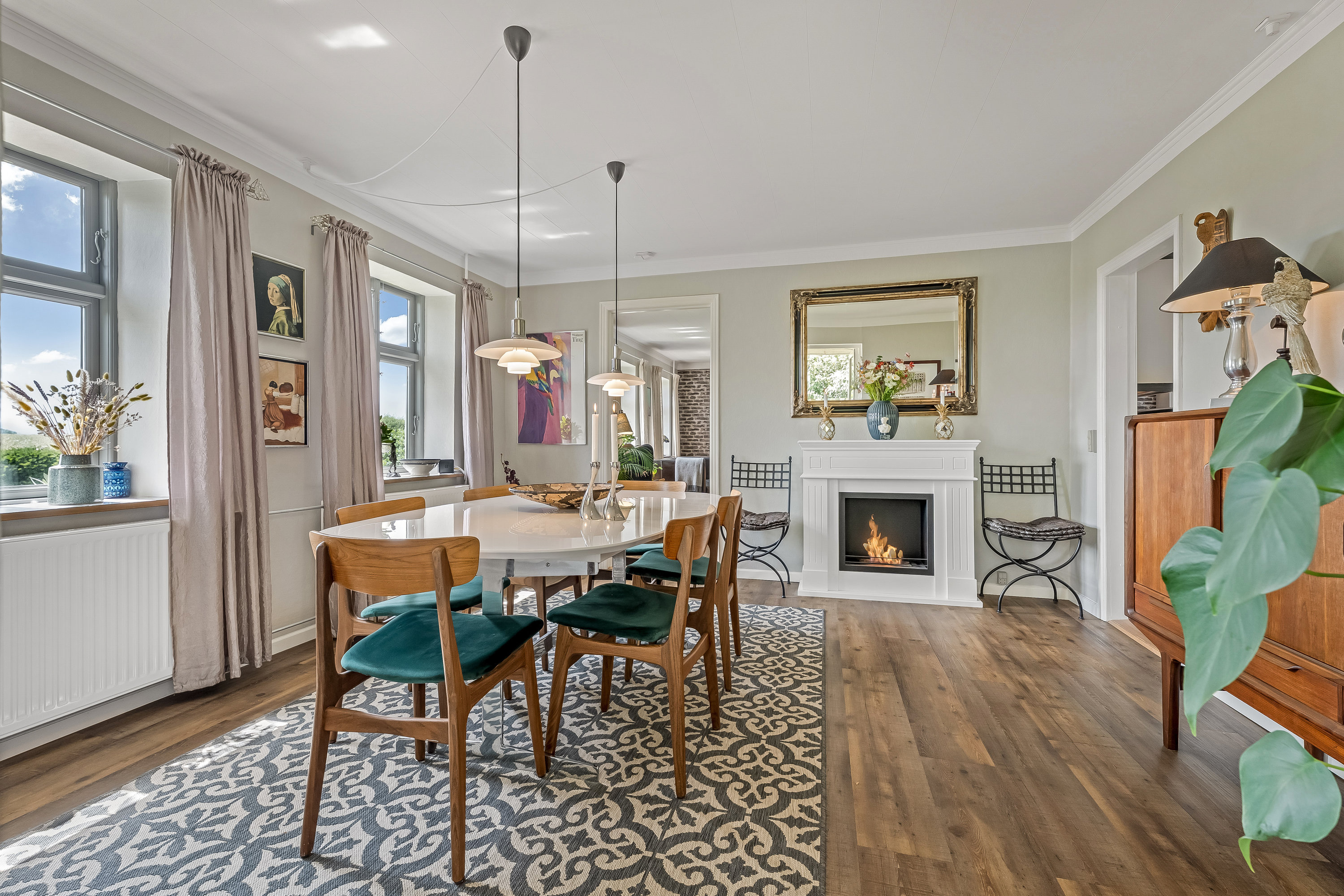 Fremhævet stue billede i fuldskærmstilstand. Billede af Saltvig Hovvej 28, 4952 Stokkemarke