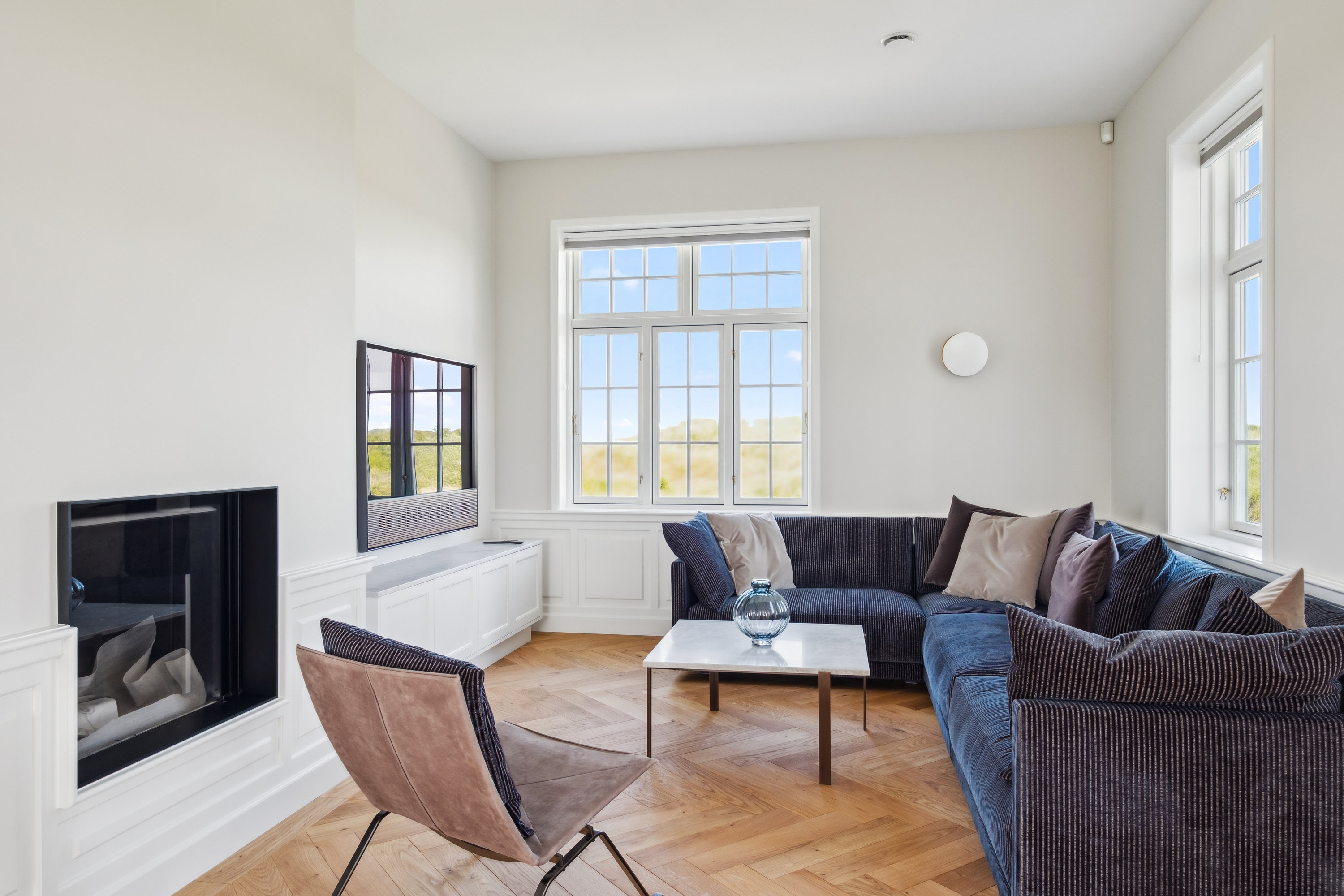 Fremhævet stue billede i fuldskærmstilstand. Billede af Fyrvej 46, 9990 Skagen