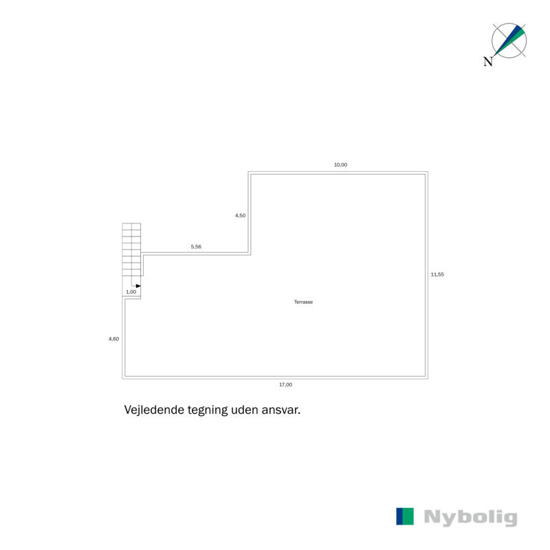 Plantegninger billede af Ordrupvej 39A, 3., 2920 Charlottenlund