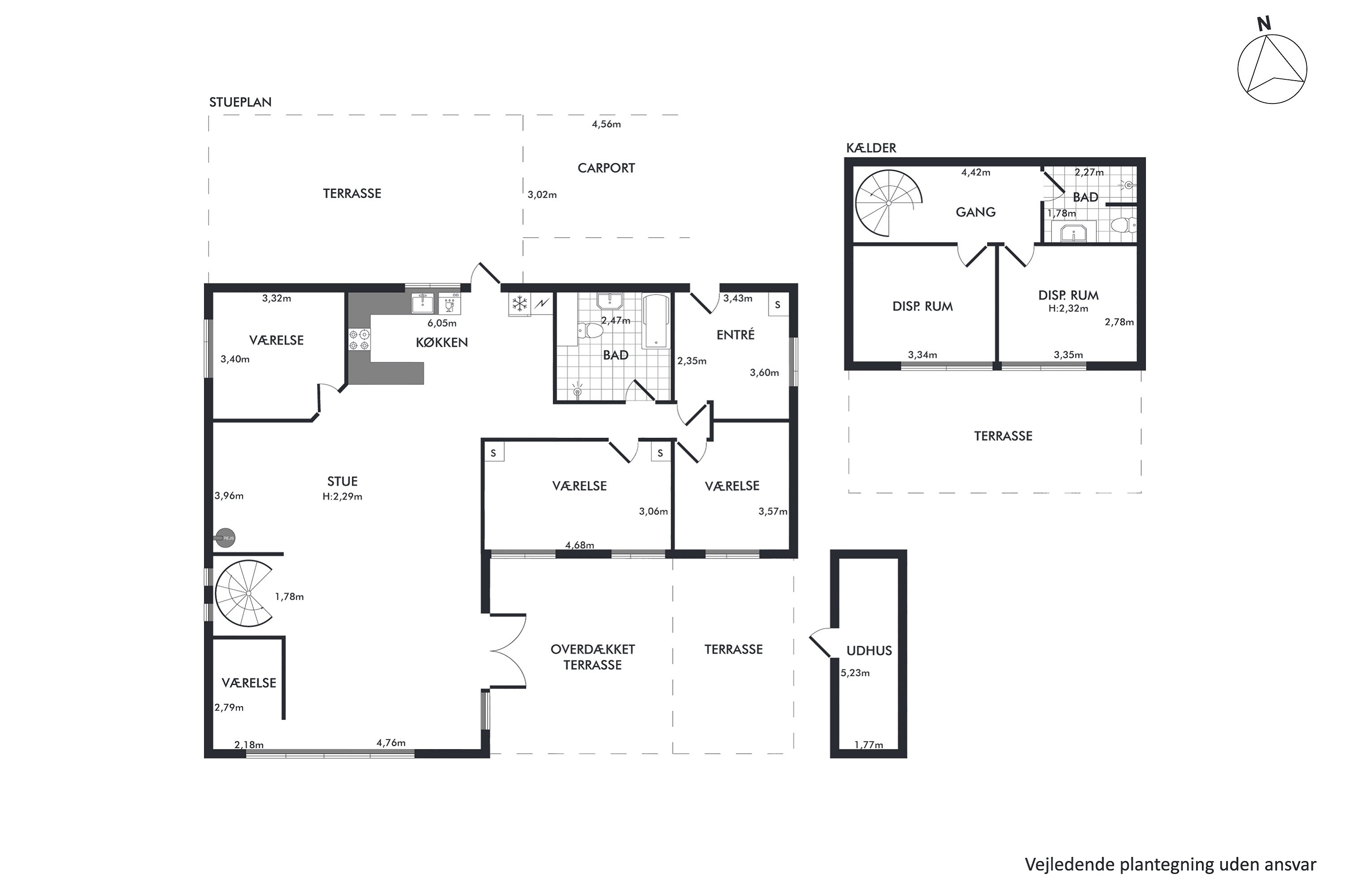 Plantegninger billede af Gl. Aalborgvej 109, 8800 Viborg