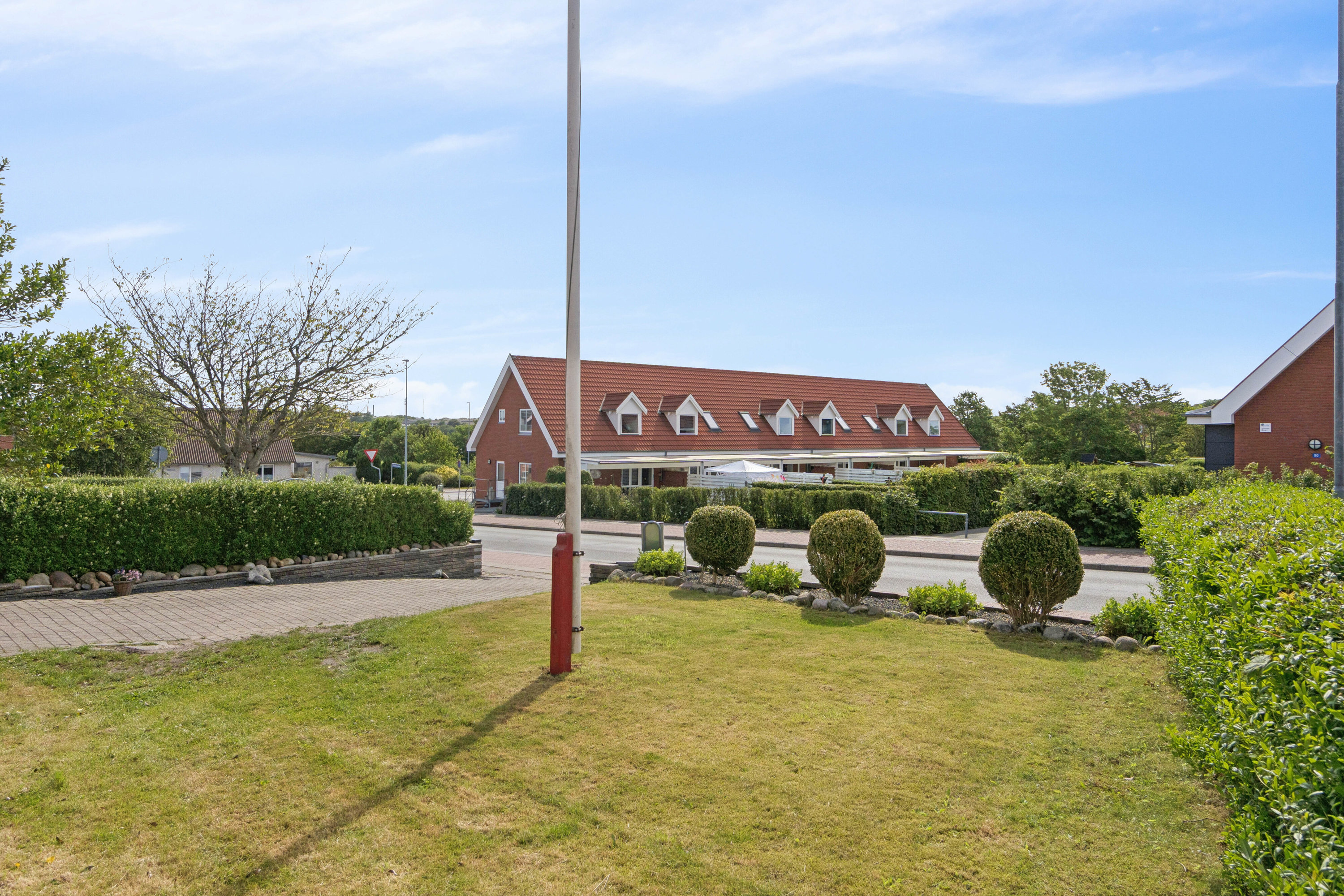 Fremhævet set fra haven billede i fuldskærmstilstand. Billede af Winthersmøllevej 25, Tingstrup, 7700 Thisted