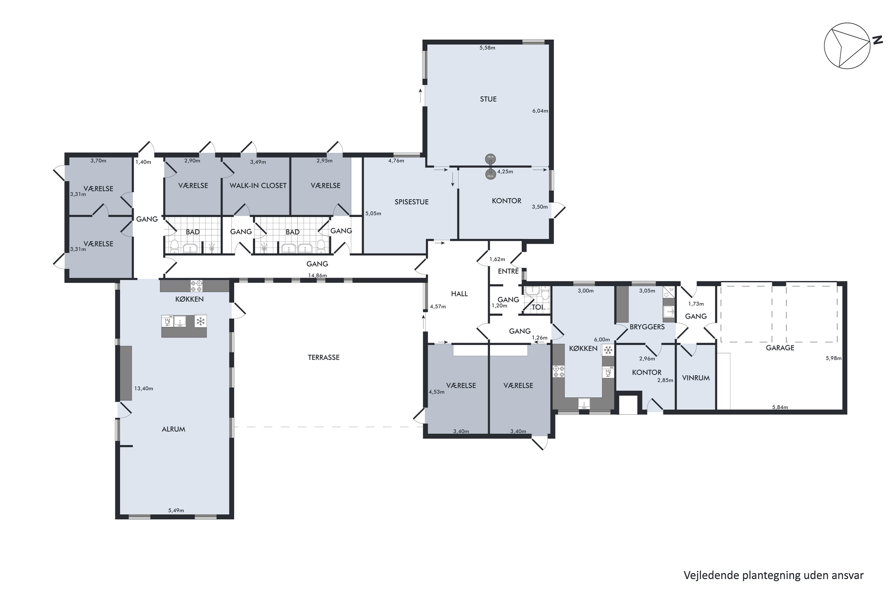 Plantegninger billede af Toftesvinget 8, 9440 Aabybro