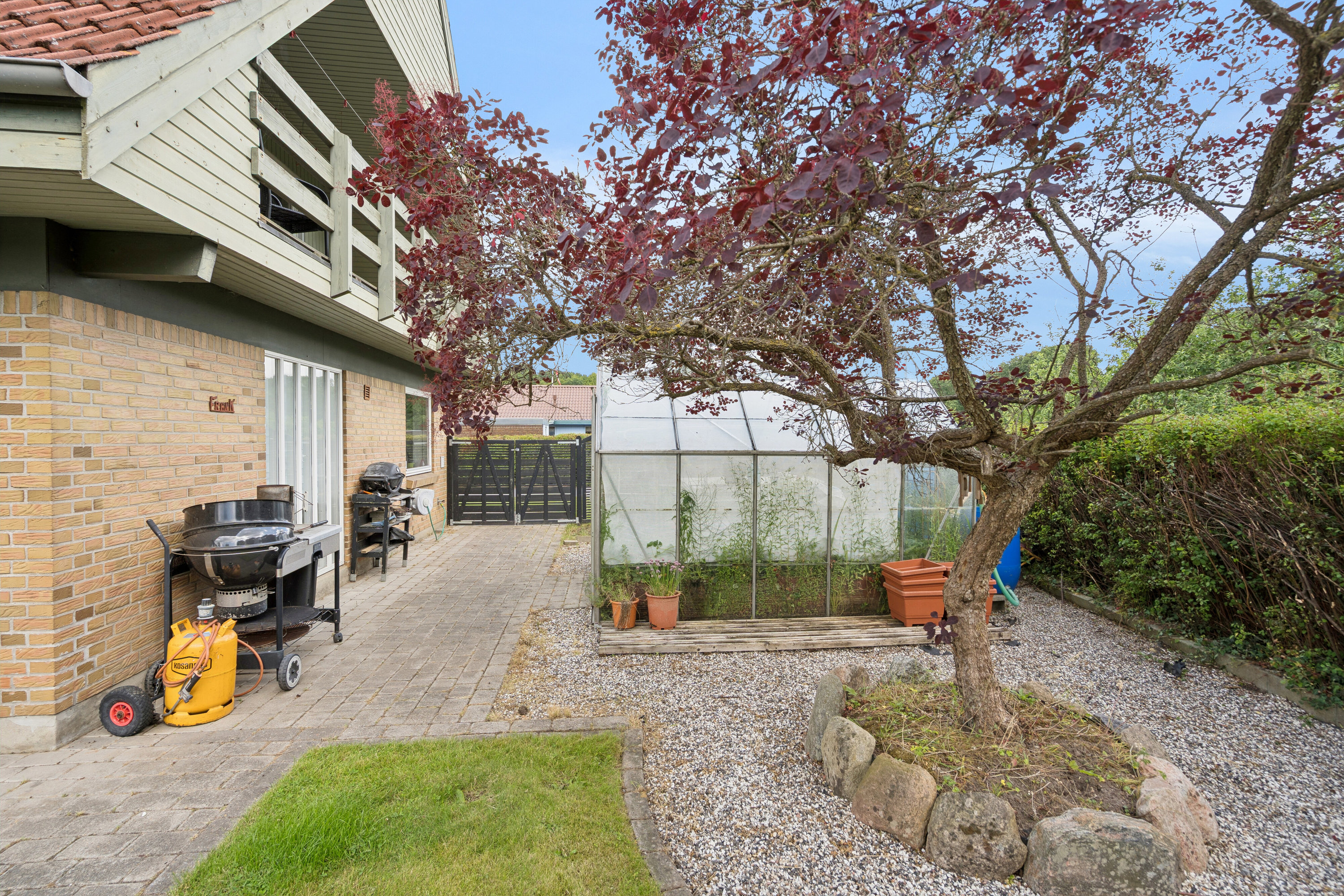 Fremhævet terrasse billede i fuldskærmstilstand. Billede af Dyrkobbel 148, 6300 Gråsten