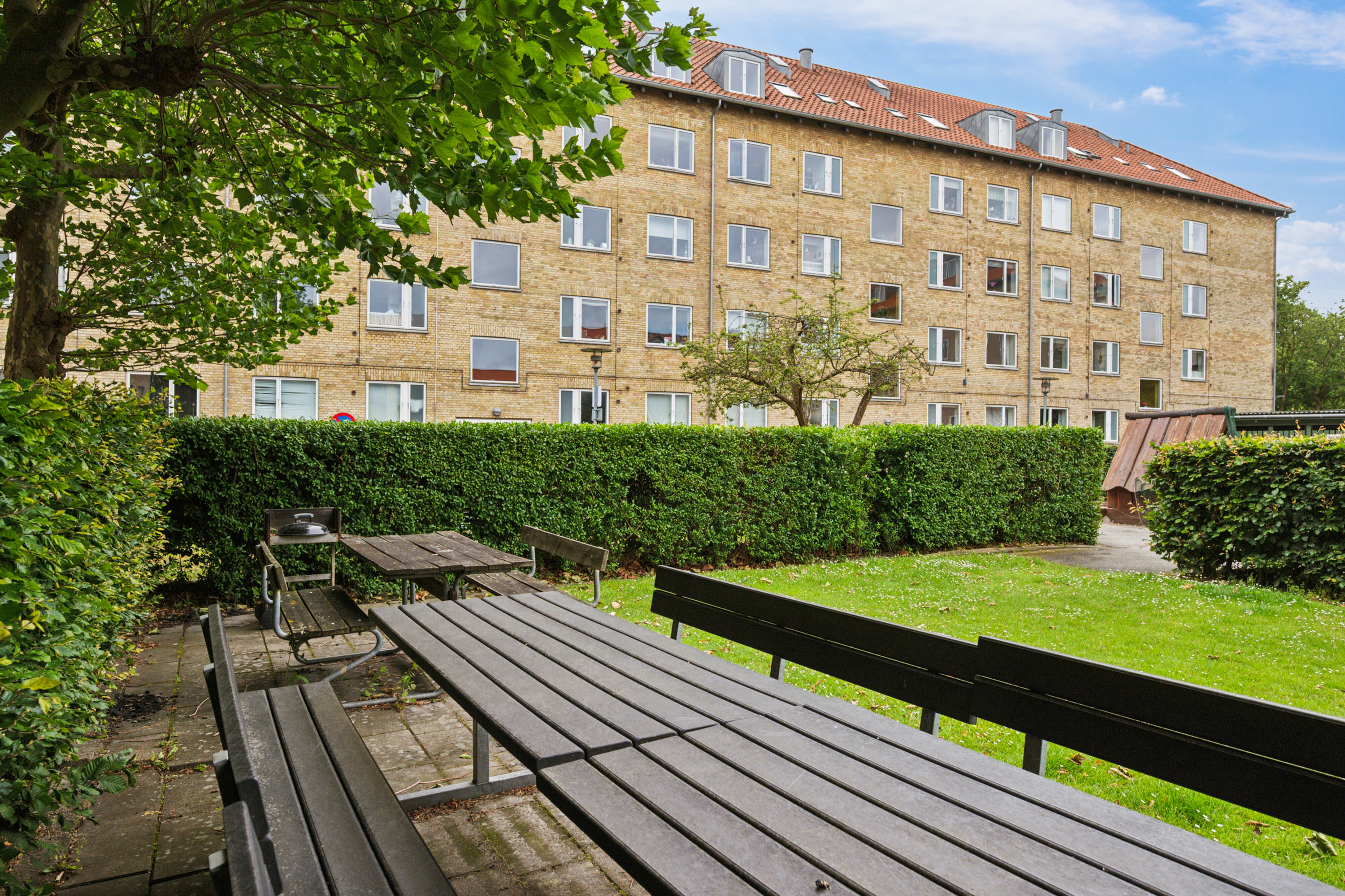Fremhævet terrasse billede i fuldskærmstilstand. Billede af (ikke aktuel) Amagerbrogade 244, 4. tv., 2300 København S