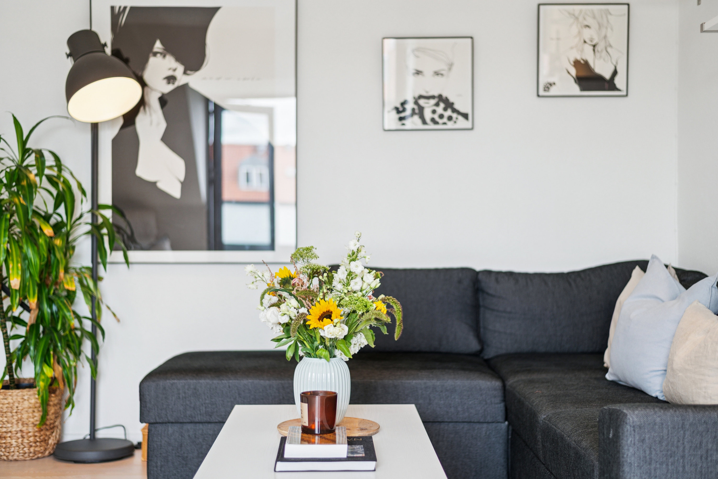 Fremhævet stue billede i fuldskærmstilstand. Billede af (ikke aktuel) Amagerbrogade 244, 4. tv., 2300 København S