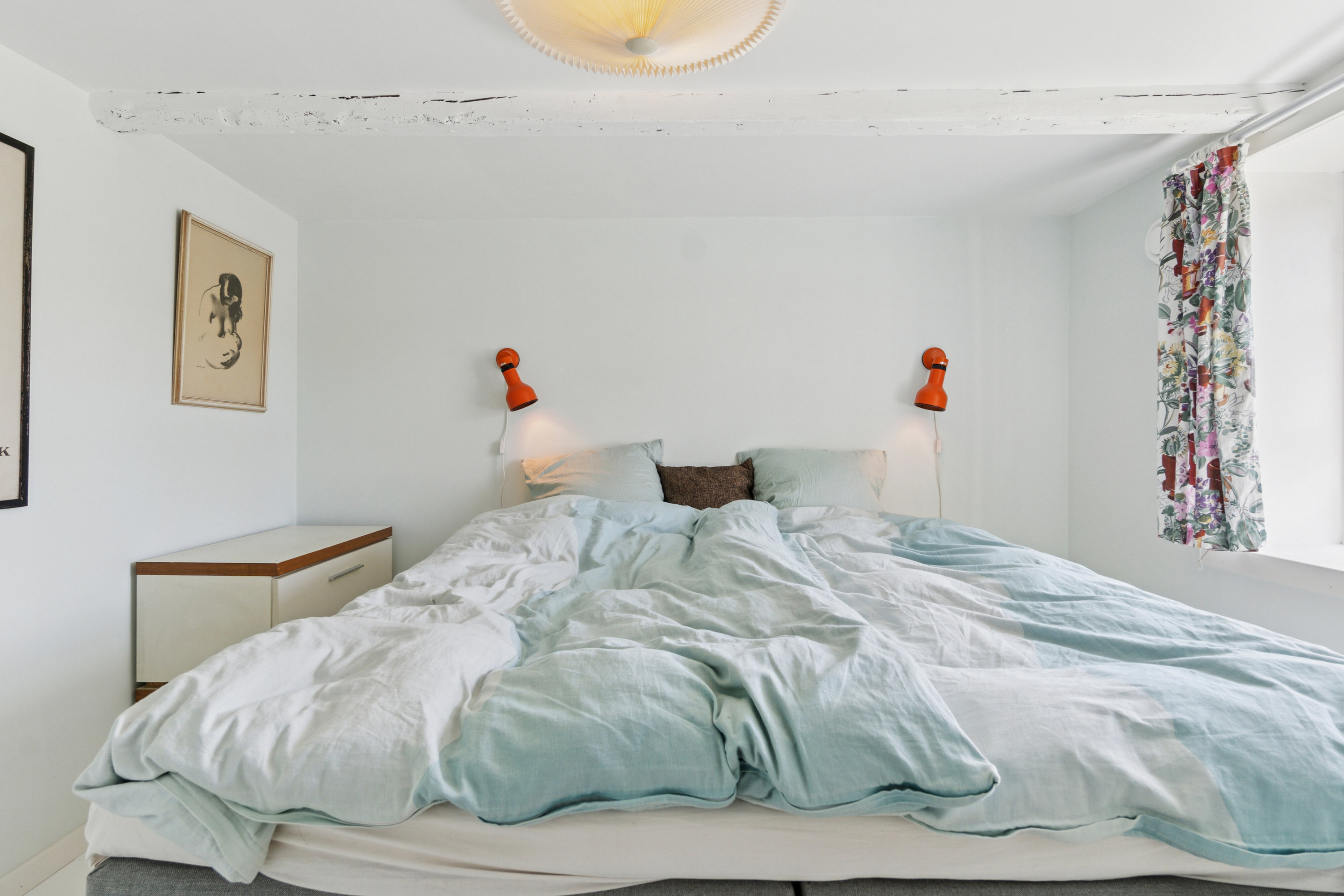 Fremhævet soveværelse billede i fuldskærmstilstand. Billede af Borgergade 36, Koldby, 7752 Snedsted