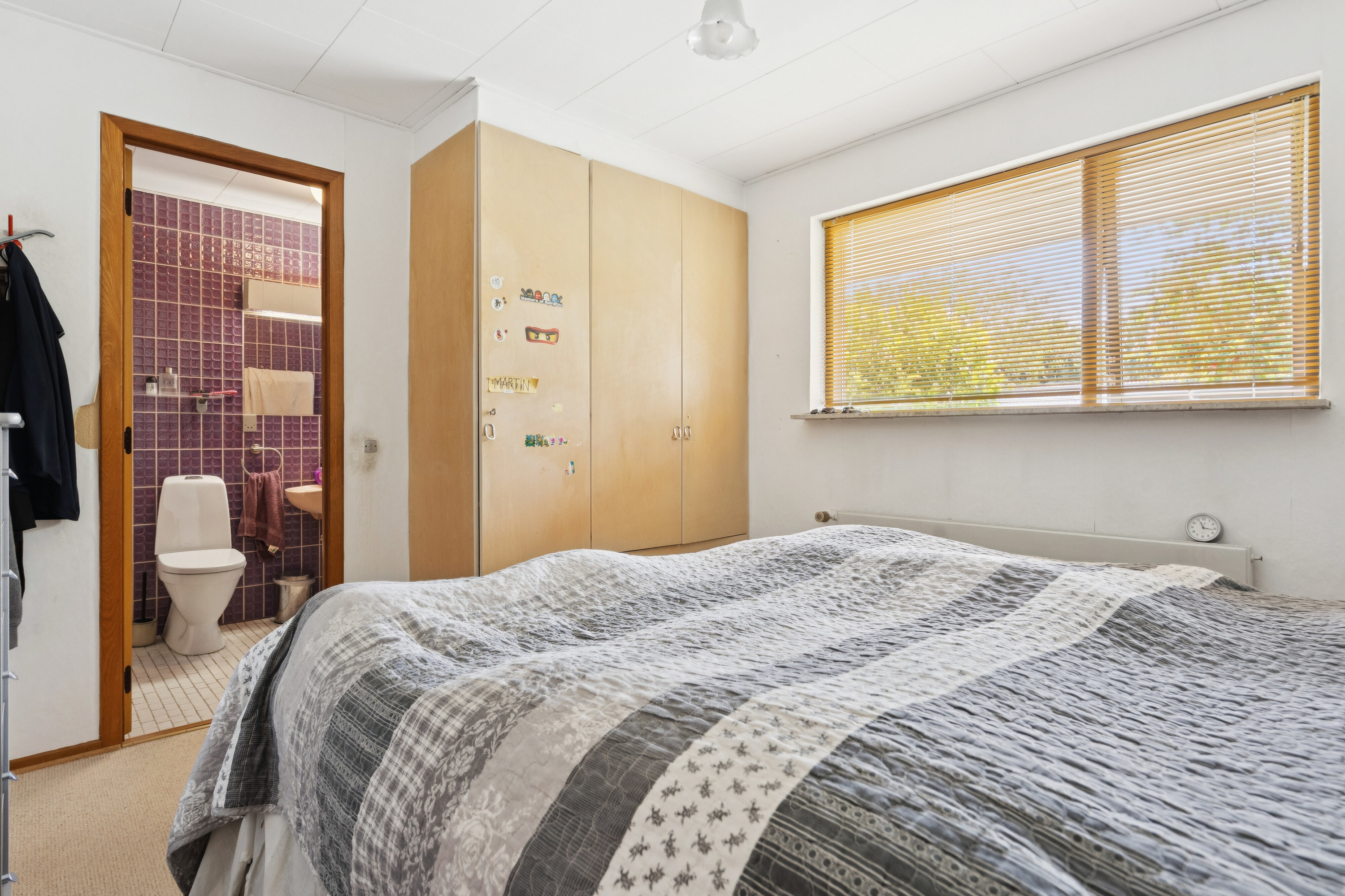 Fremhævet soveværelse billede i fuldskærmstilstand. Billede af Bådvej 66, 5240 Odense NØ