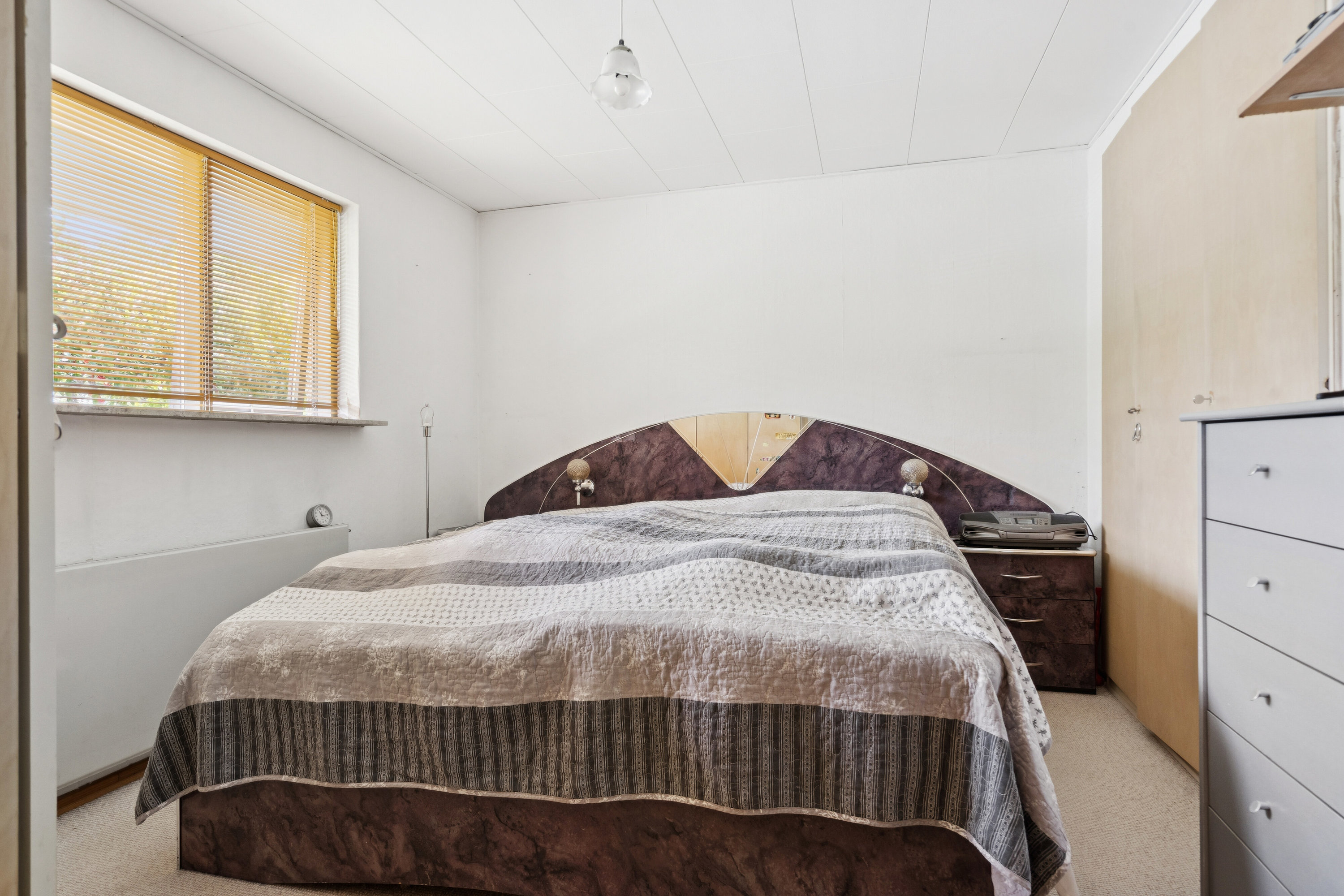 Fremhævet soveværelse billede i fuldskærmstilstand. Billede af Bådvej 66, 5240 Odense NØ