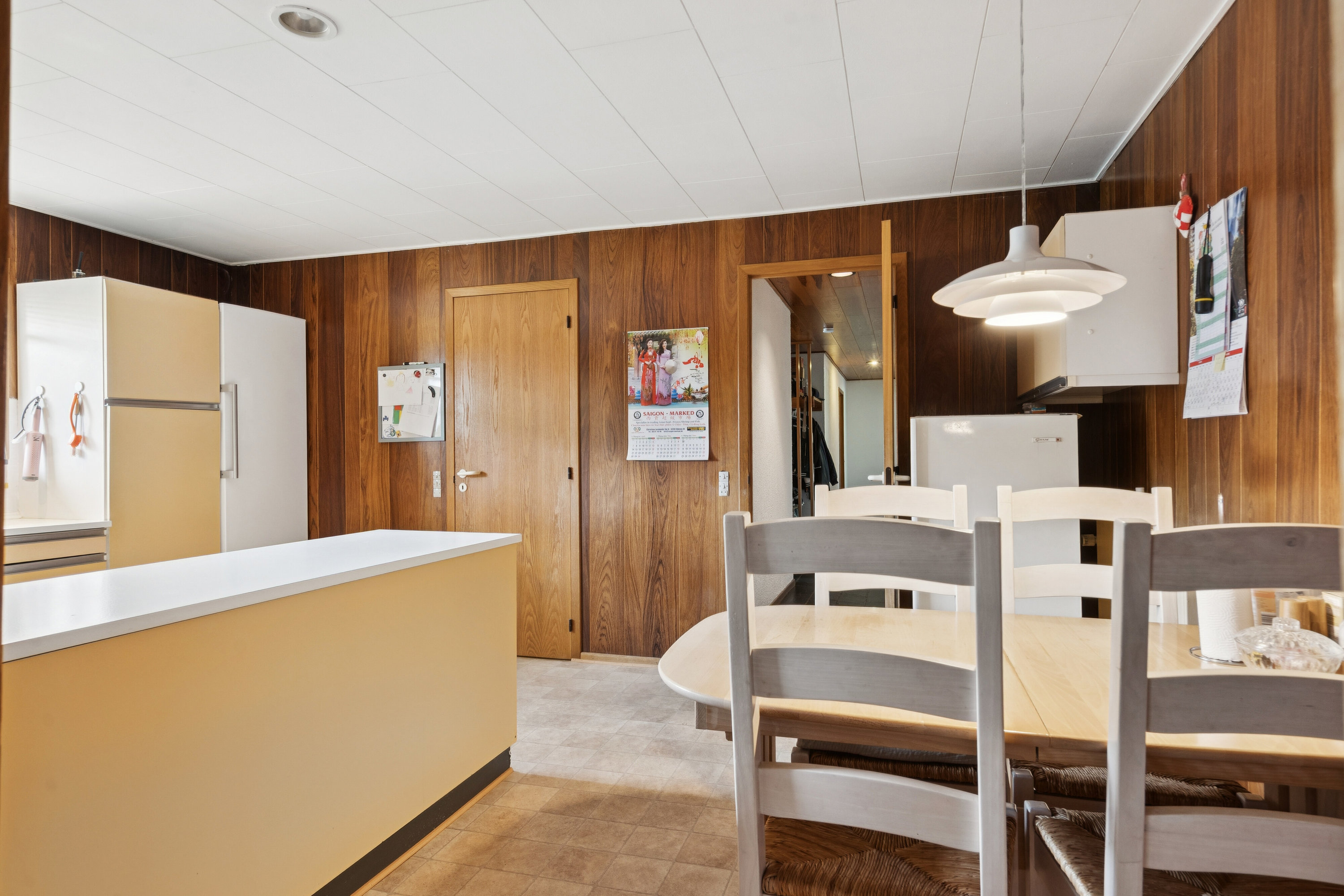 Fremhævet spisestue billede i fuldskærmstilstand. Billede af Bådvej 66, 5240 Odense NØ