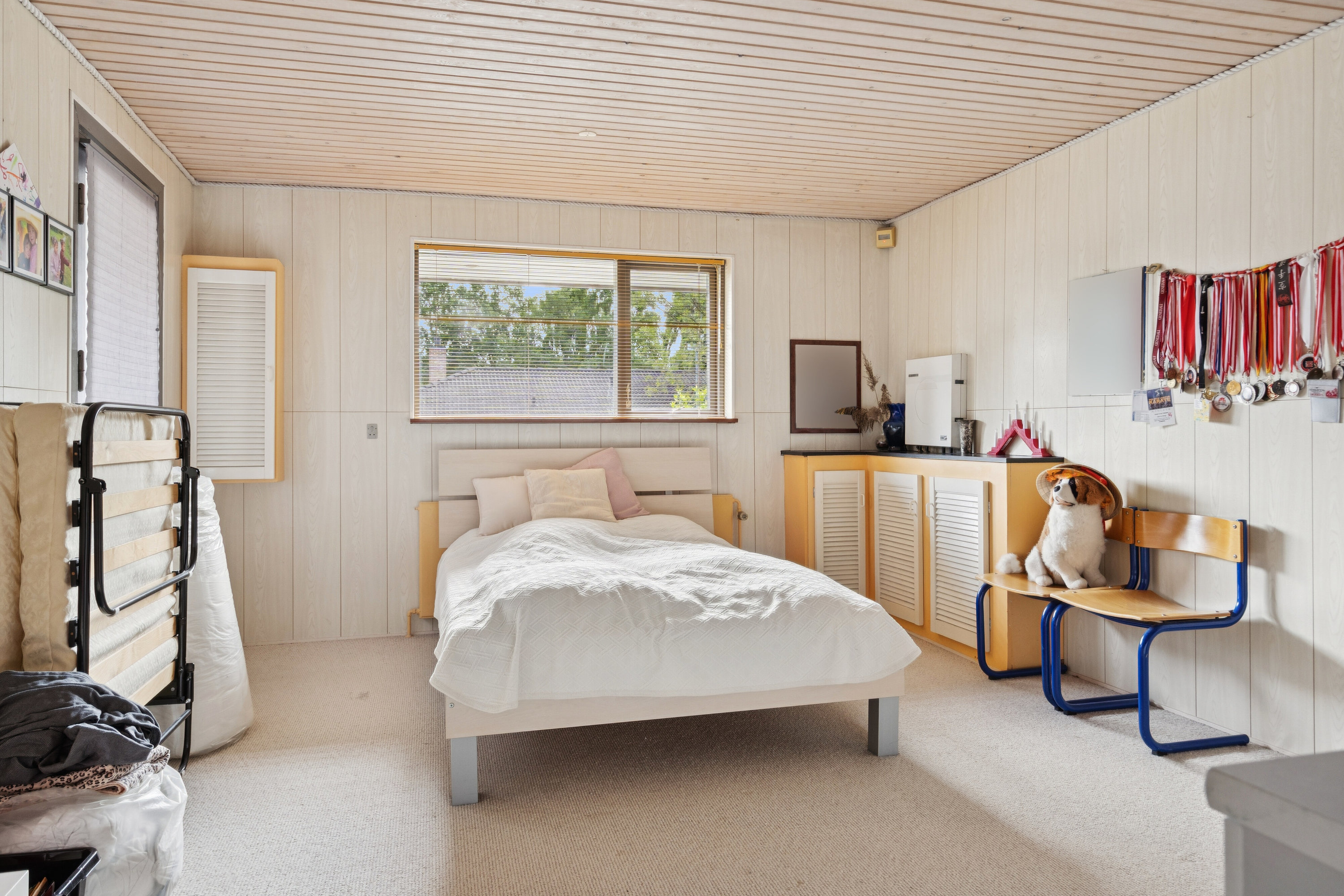 Fremhævet soveværelse billede i fuldskærmstilstand. Billede af Bådvej 66, 5240 Odense NØ