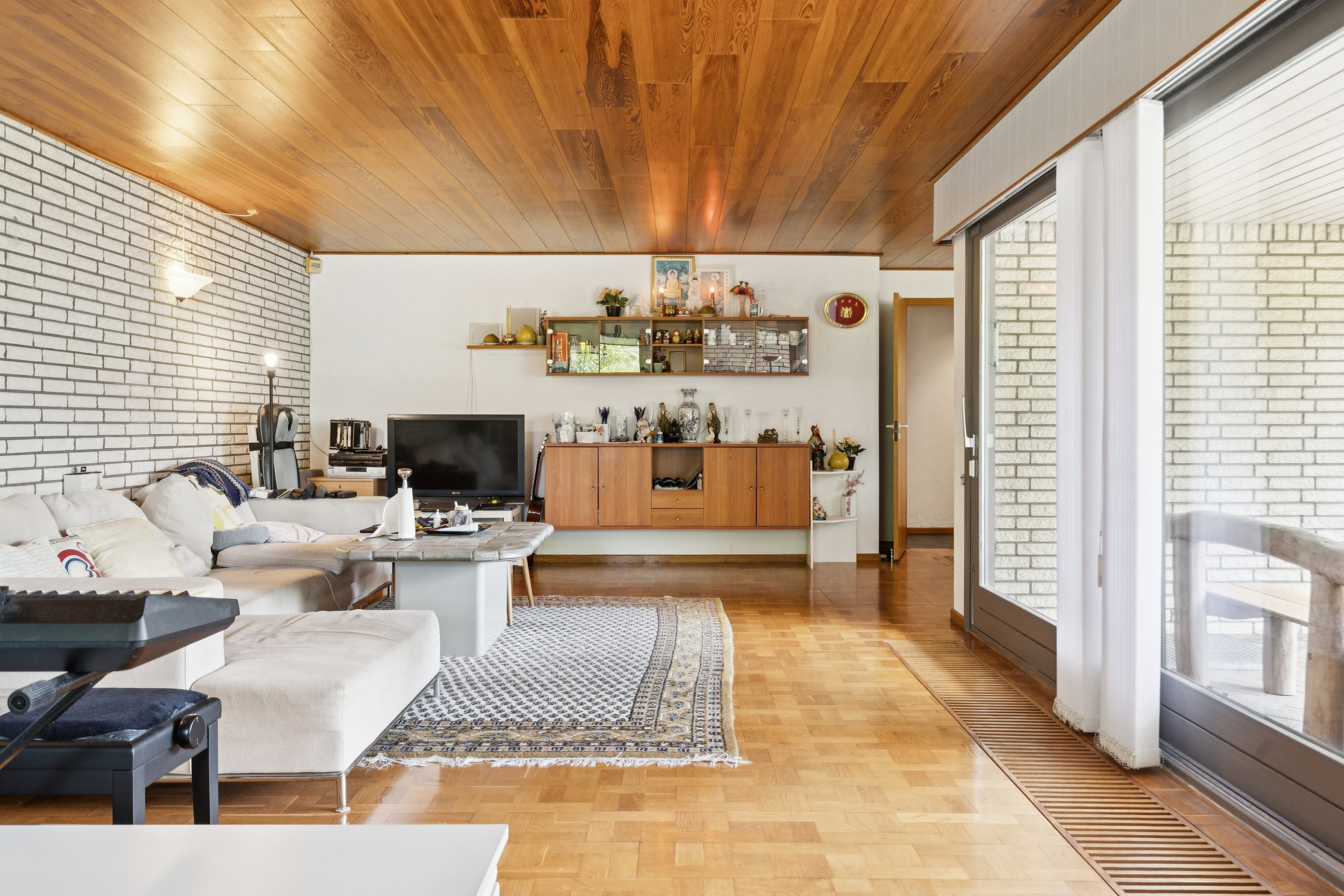 Fremhævet stue billede i fuldskærmstilstand. Billede af Bådvej 66, 5240 Odense NØ