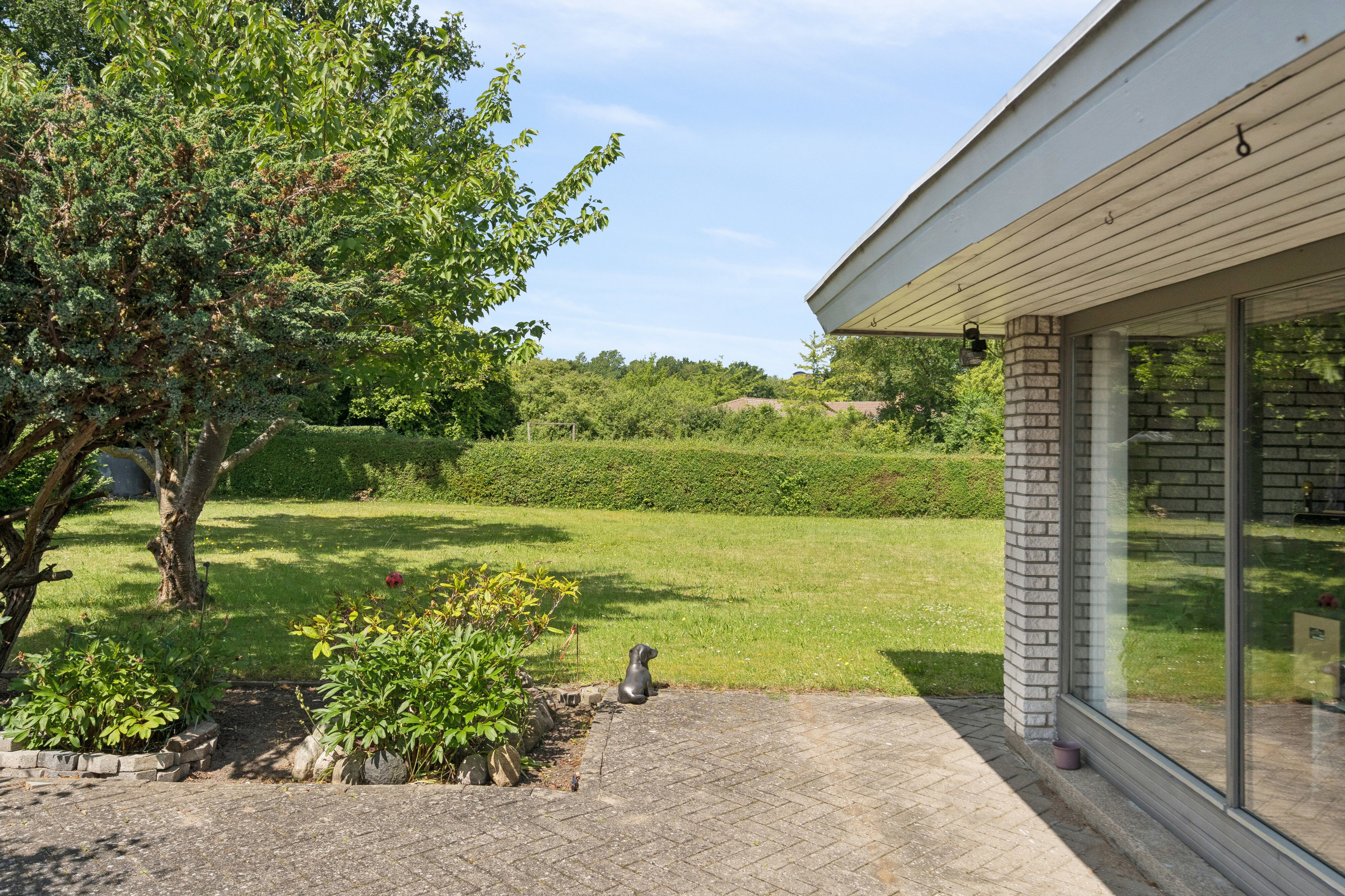 Fremhævet udendørs billede i fuldskærmstilstand. Billede af Bådvej 66, 5240 Odense NØ