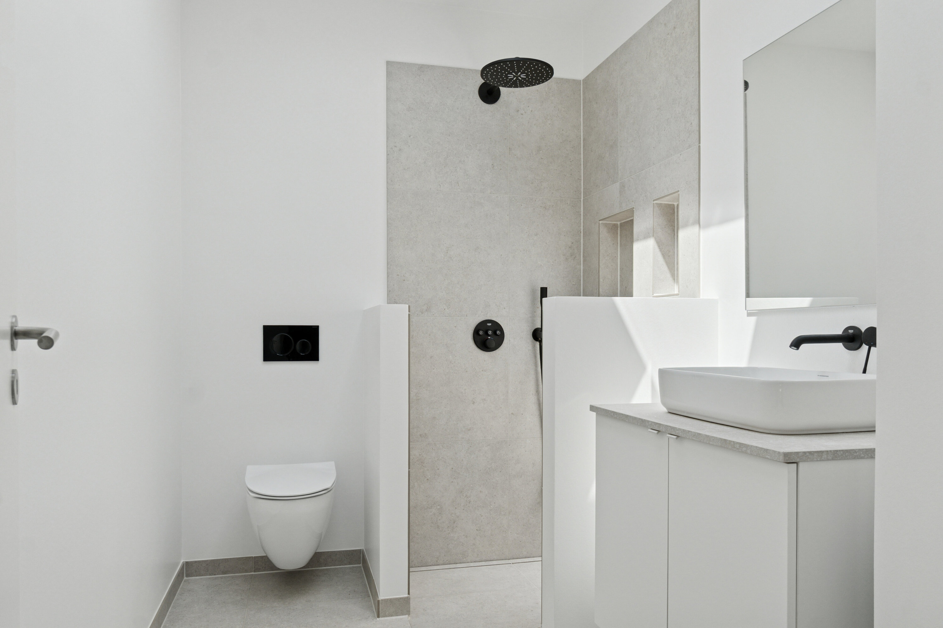 Fremhævet badeværelse billede i fuldskærmstilstand. Billede af Skrænten 24, Korsør Syd, 4220 Korsør