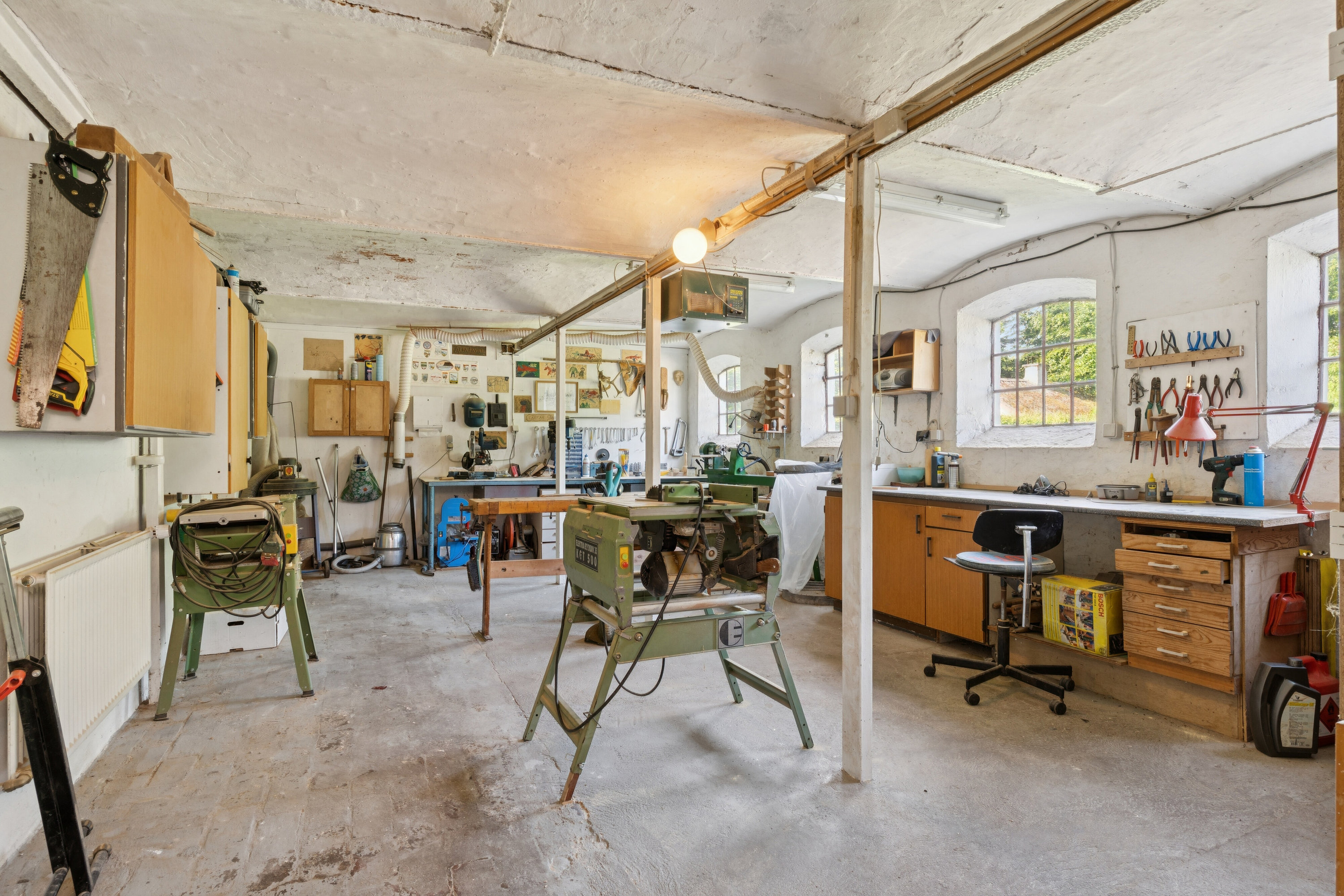 Fremhævet værksted billede i fuldskærmstilstand. Billede af Jerupvej 365, Mosbjerg, 9870 Sindal