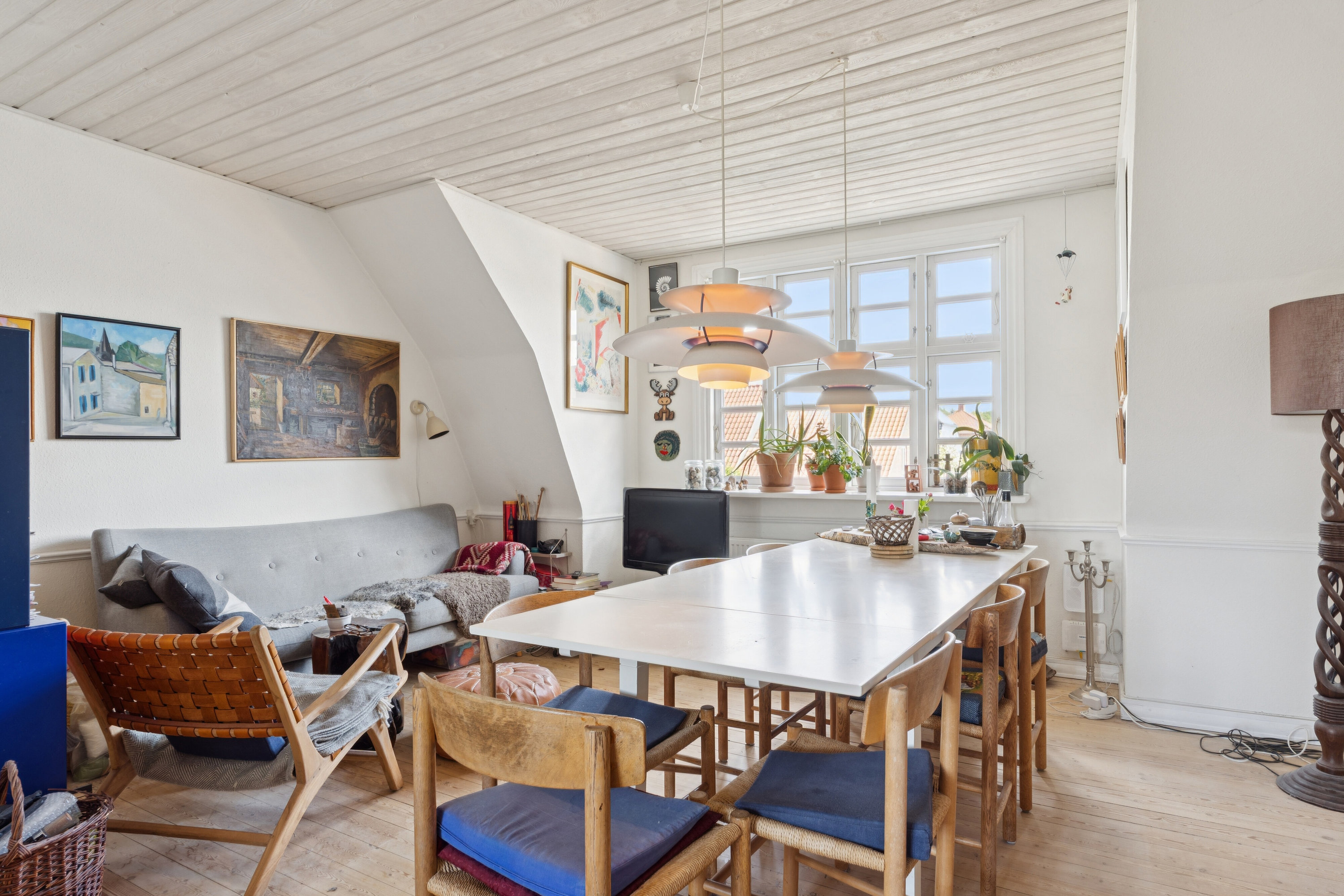 Fremhævet stue billede i fuldskærmstilstand. Billede af Holbergsgade 18A, 1., 8600 Silkeborg