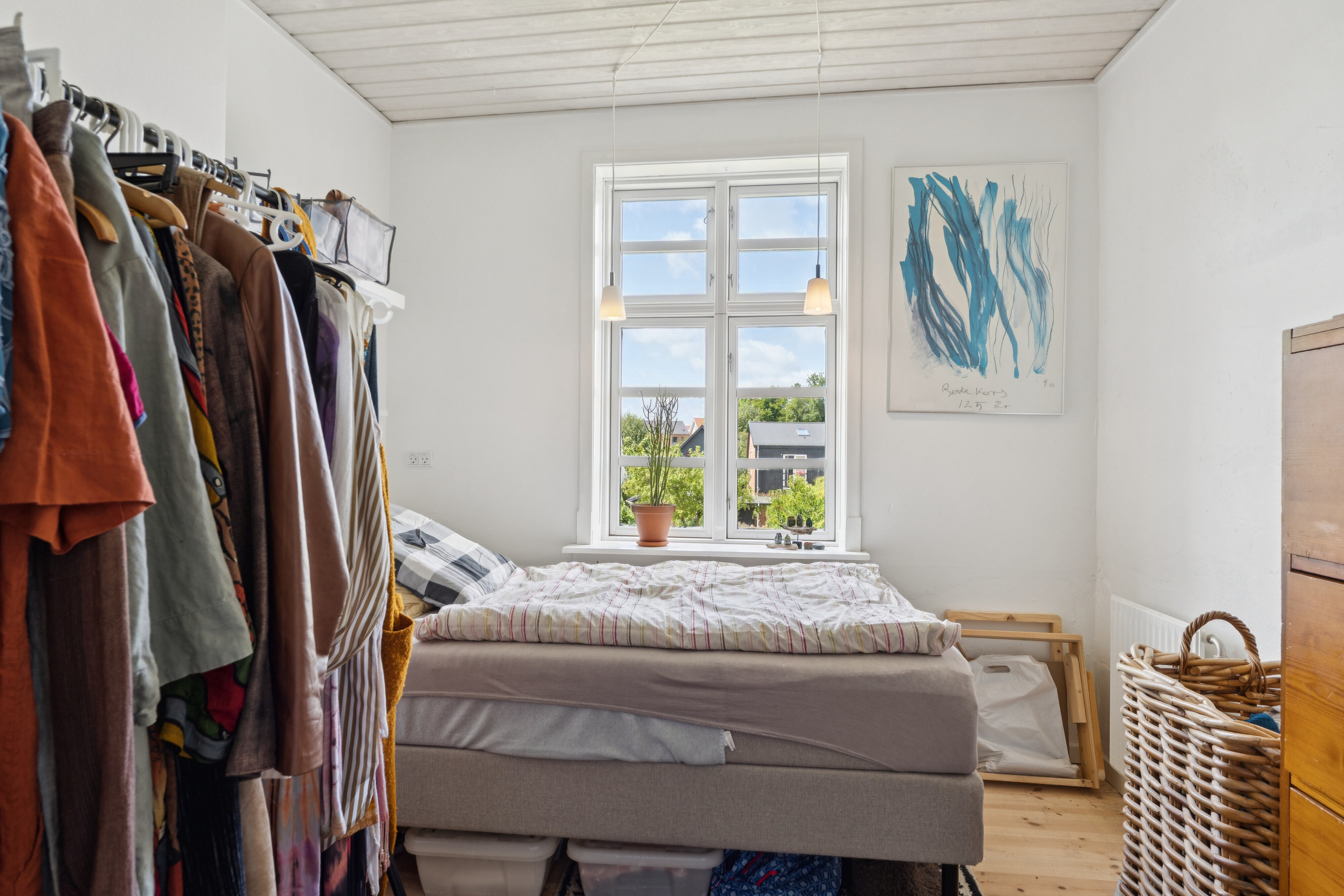 Fremhævet soveværelse billede i fuldskærmstilstand. Billede af Holbergsgade 18A, 1., 8600 Silkeborg