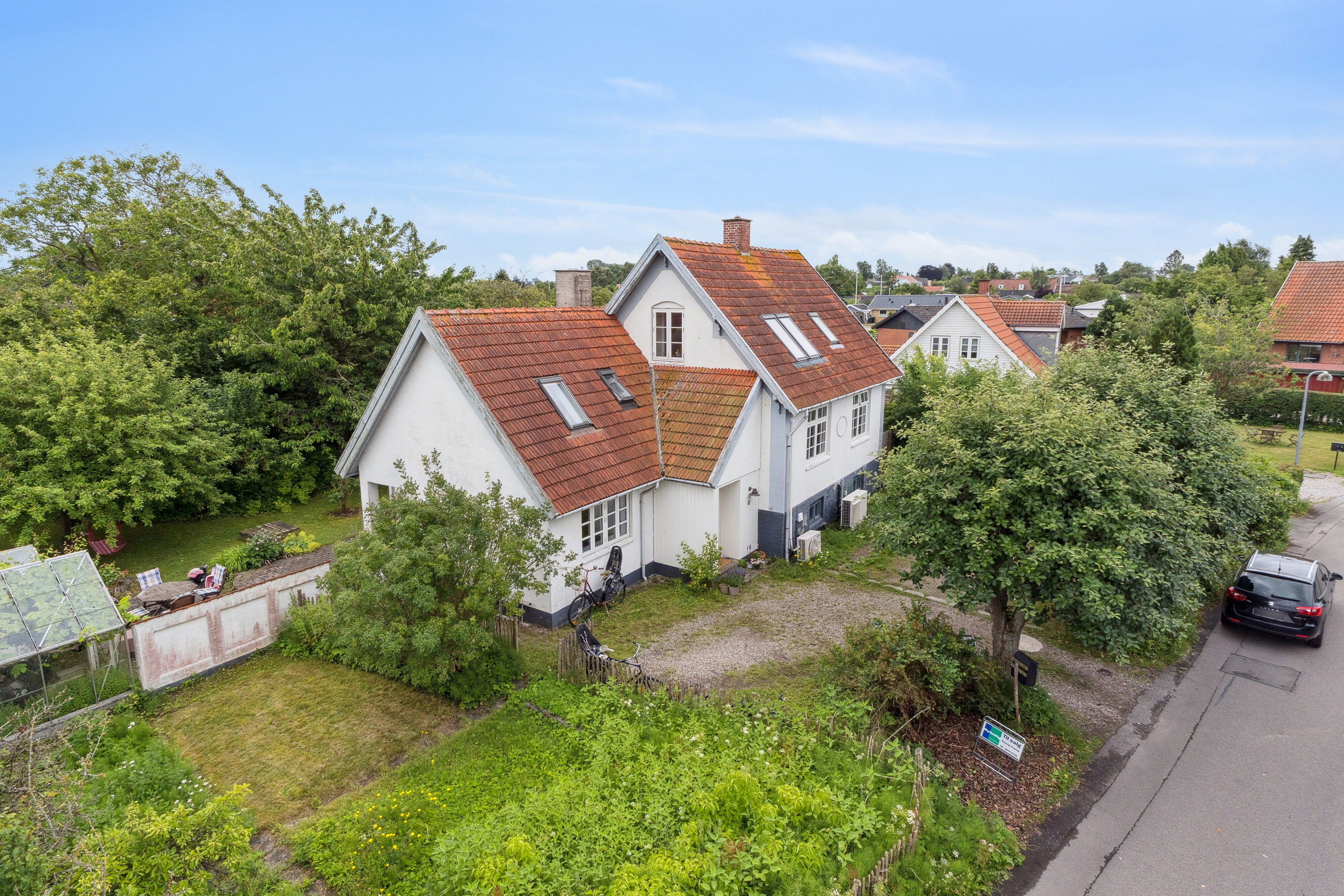 Fremhævet set fra haven billede i fuldskærmstilstand. Billede af Hestehavevej 78, 4720 Præstø