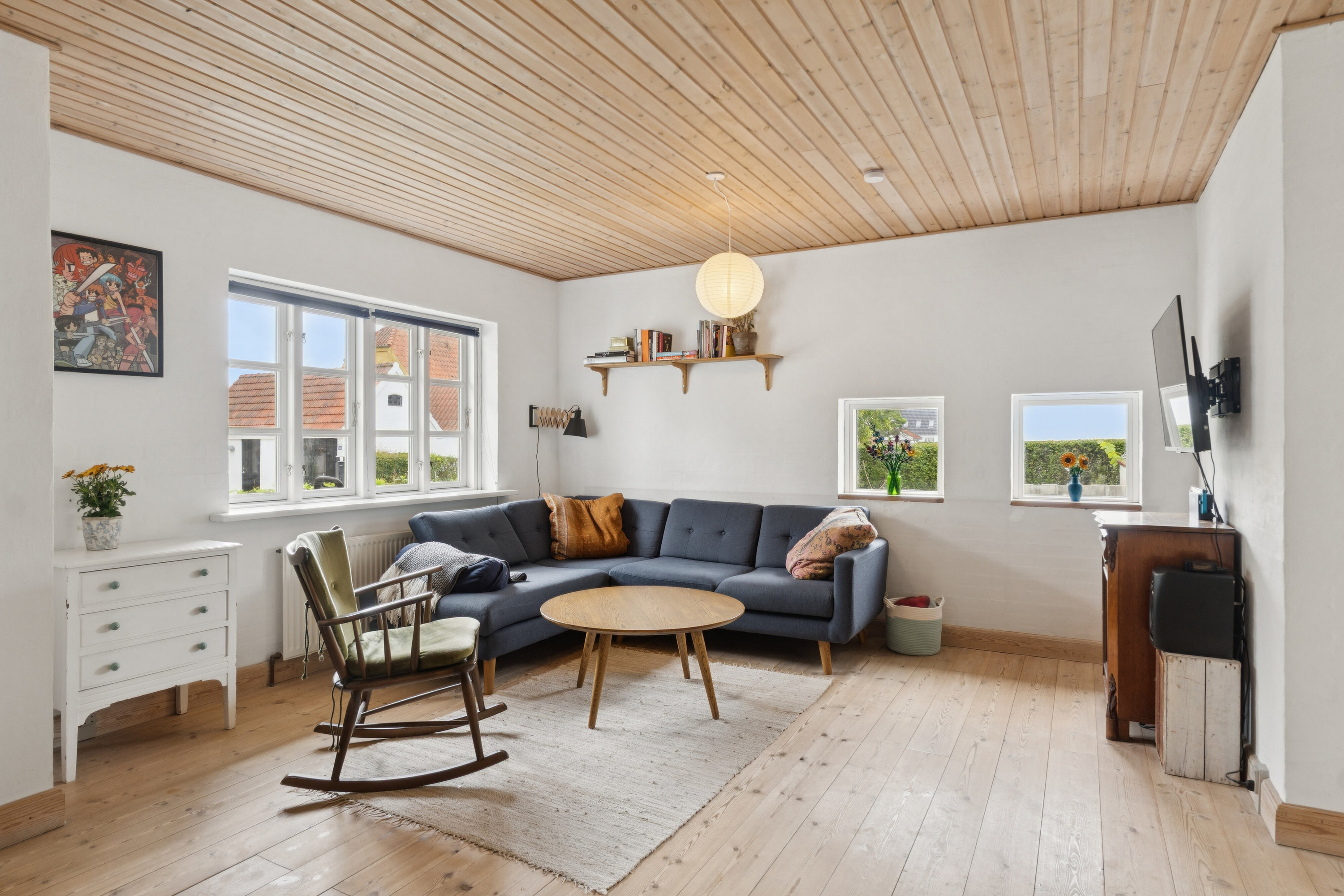 Fremhævet stue billede i fuldskærmstilstand. Billede af Hestehavevej 78, 4720 Præstø