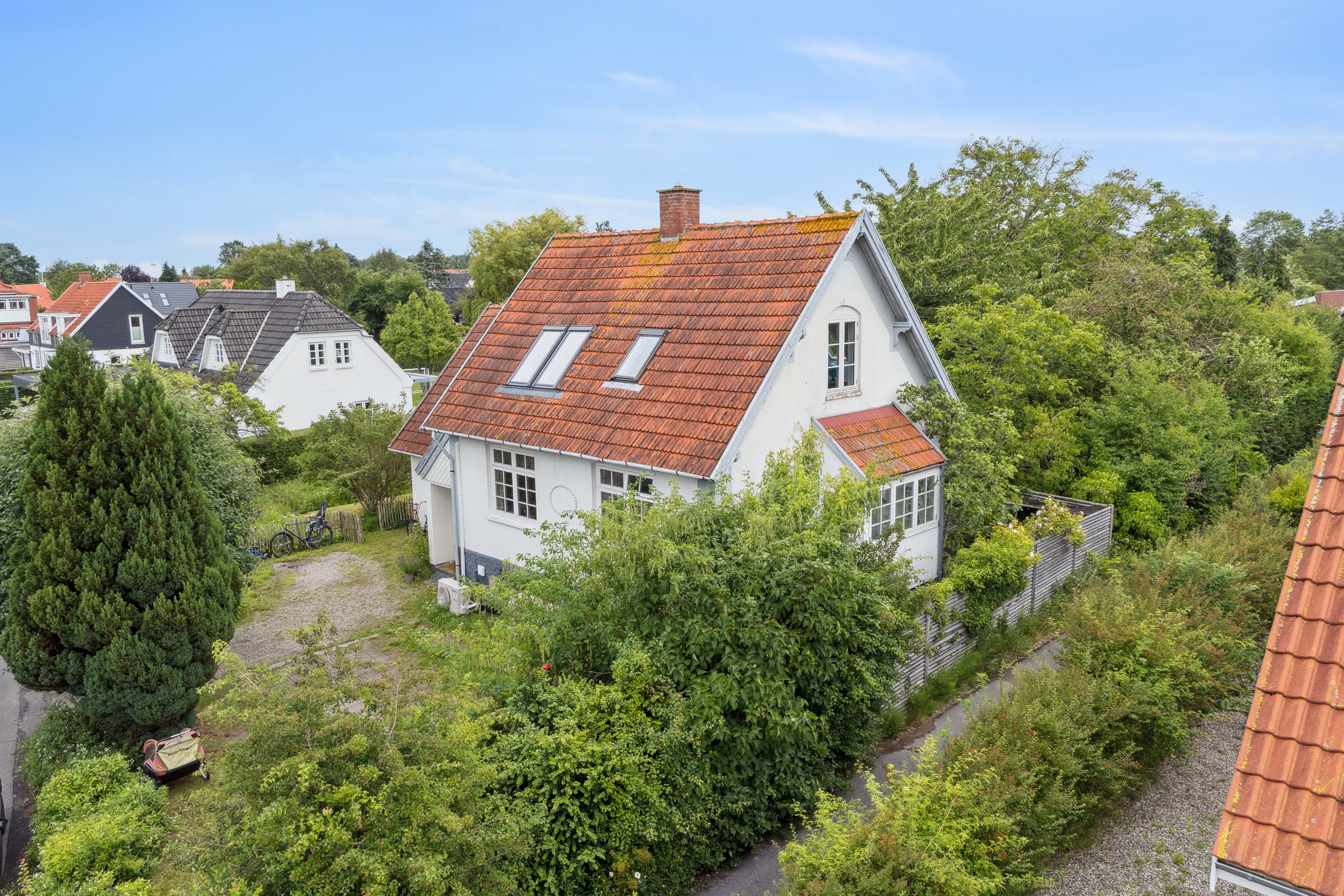 Fremhævet set fra haven billede i fuldskærmstilstand. Billede af Hestehavevej 78, 4720 Præstø