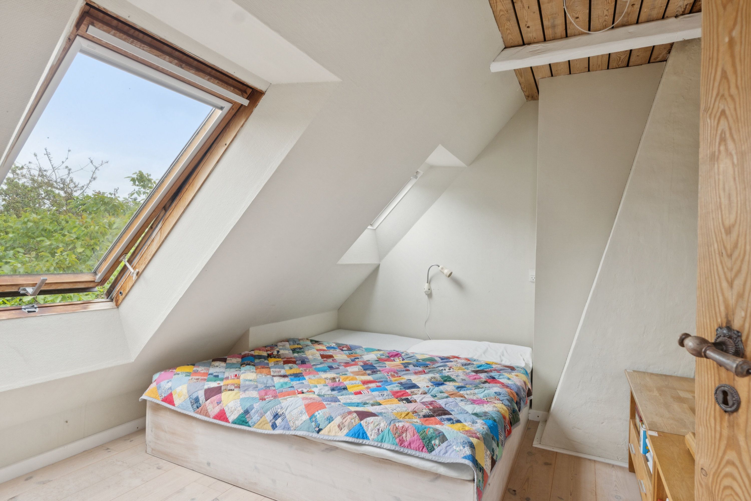 Fremhævet soveværelse billede i fuldskærmstilstand. Billede af Hestehavevej 78, 4720 Præstø