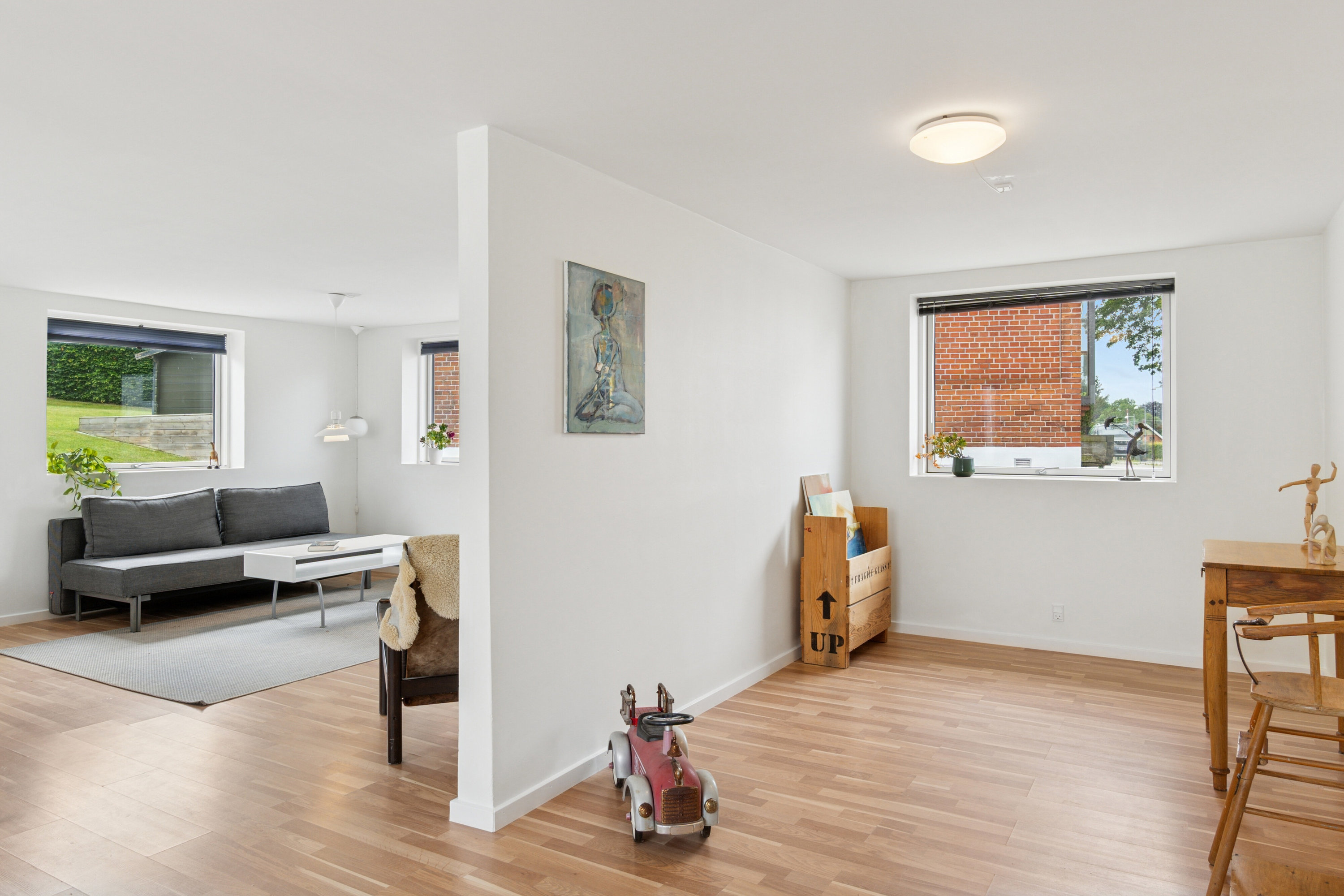 Fremhævet stue billede i fuldskærmstilstand. Billede af Bredgade 57, 8340 Malling