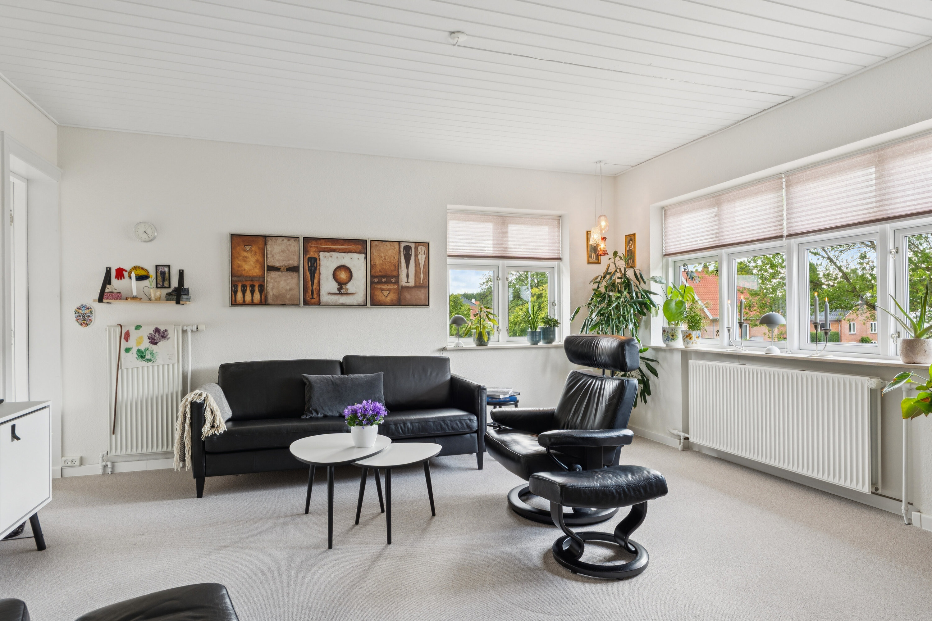 Fremhævet stue billede i fuldskærmstilstand. Billede af Frederiksberggade 53, 8600 Silkeborg