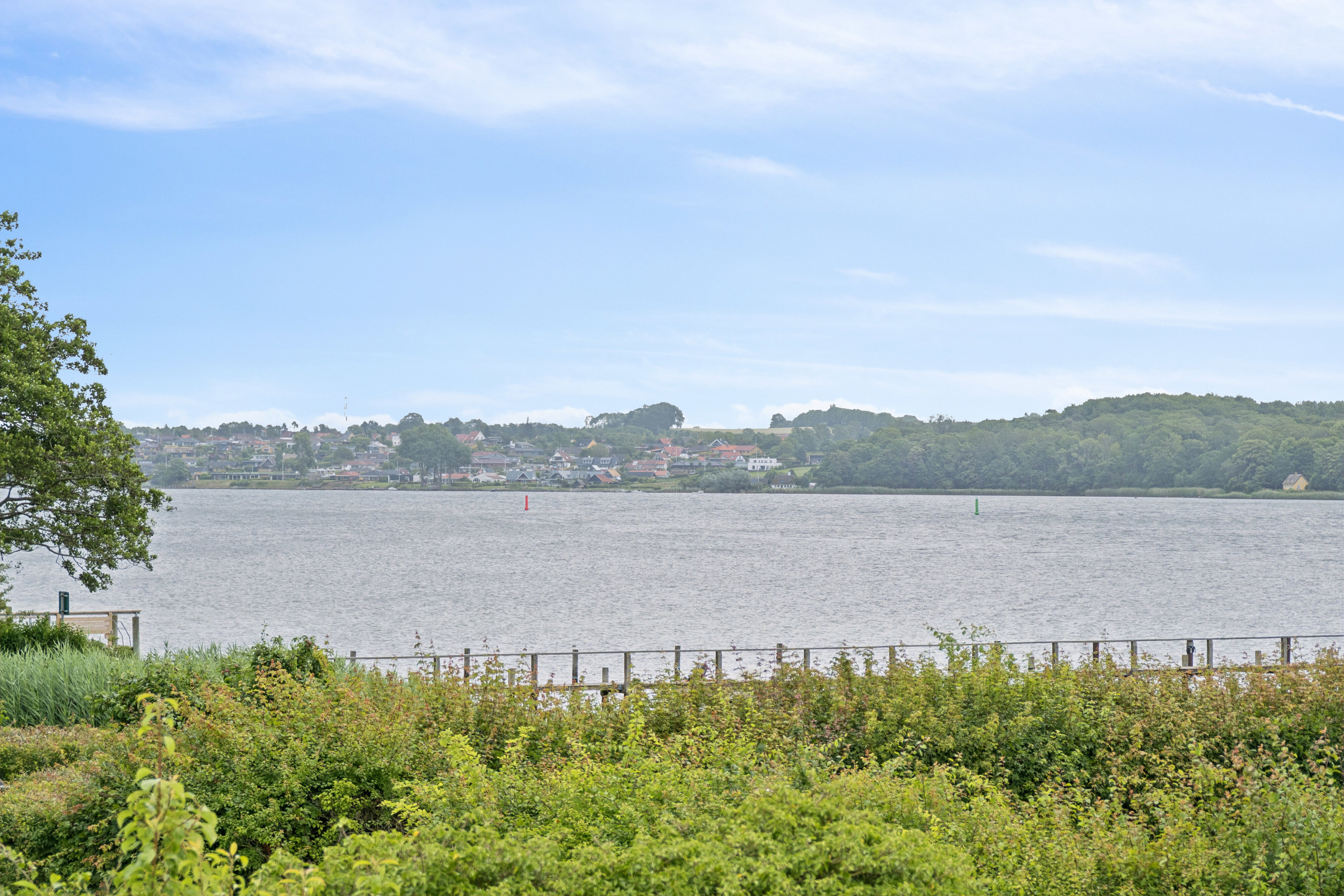 Fremhævet havudsigt billede i fuldskærmstilstand. Billede af Sætting Strandvej 32, 5700 Svendborg