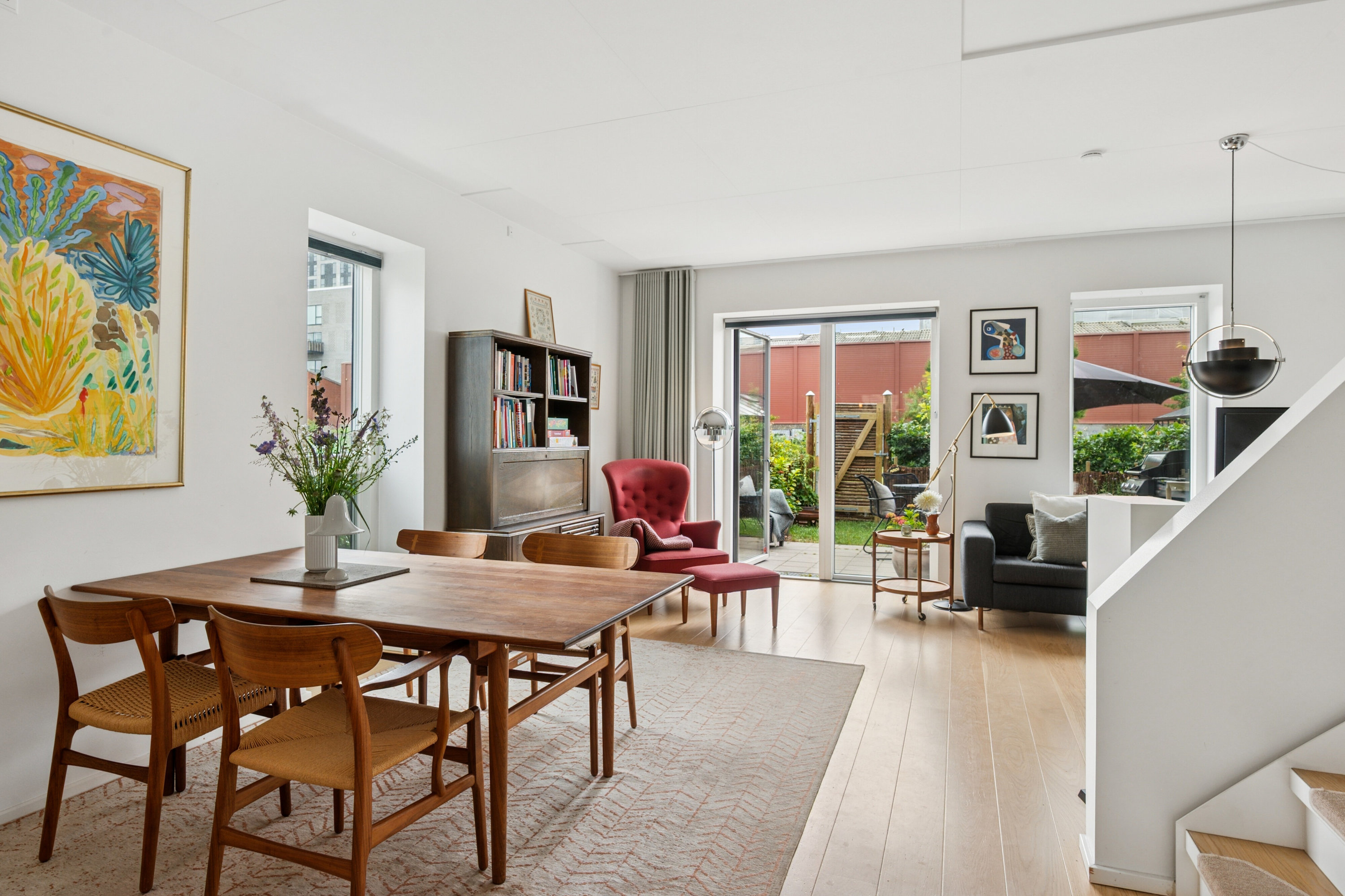 Fremhævet spisestue billede i fuldskærmstilstand. Billede af Amager Strandvej 118A, 2300 København S