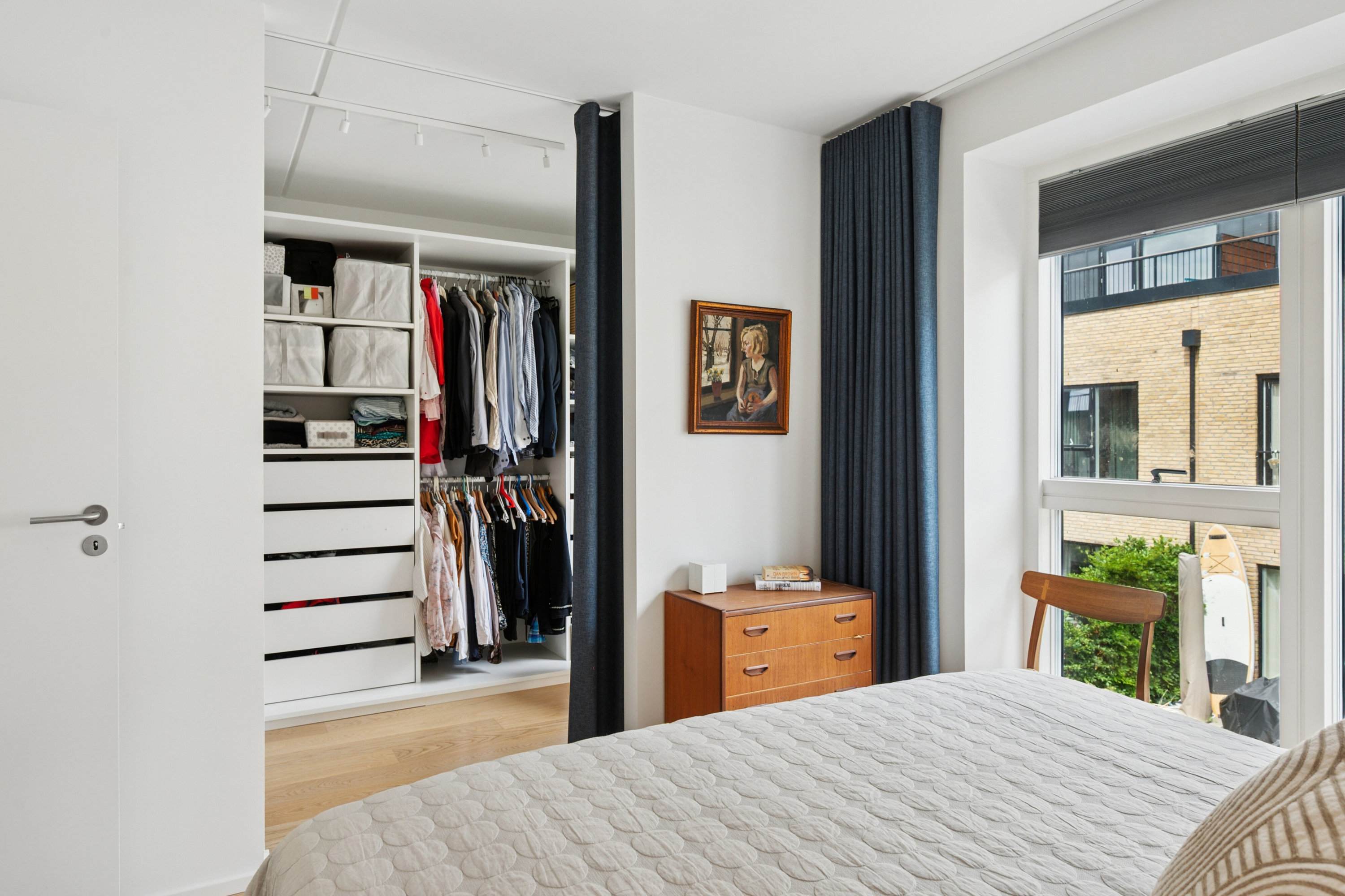 Fremhævet soveværelse billede i fuldskærmstilstand. Billede af Amager Strandvej 118A, 2300 København S