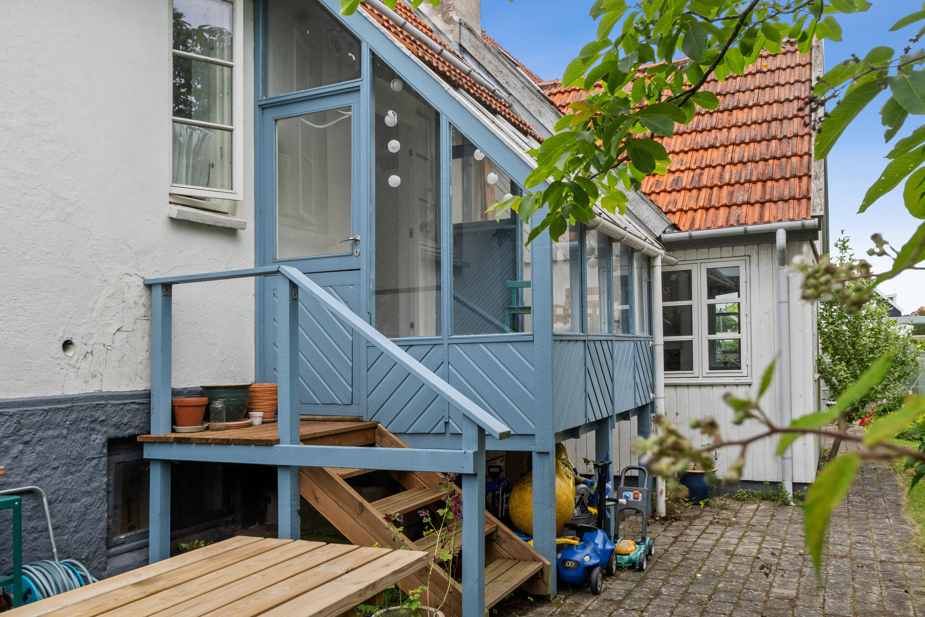 Fremhævet set fra haven billede i fuldskærmstilstand. Billede af Hestehavevej 78, 4720 Præstø