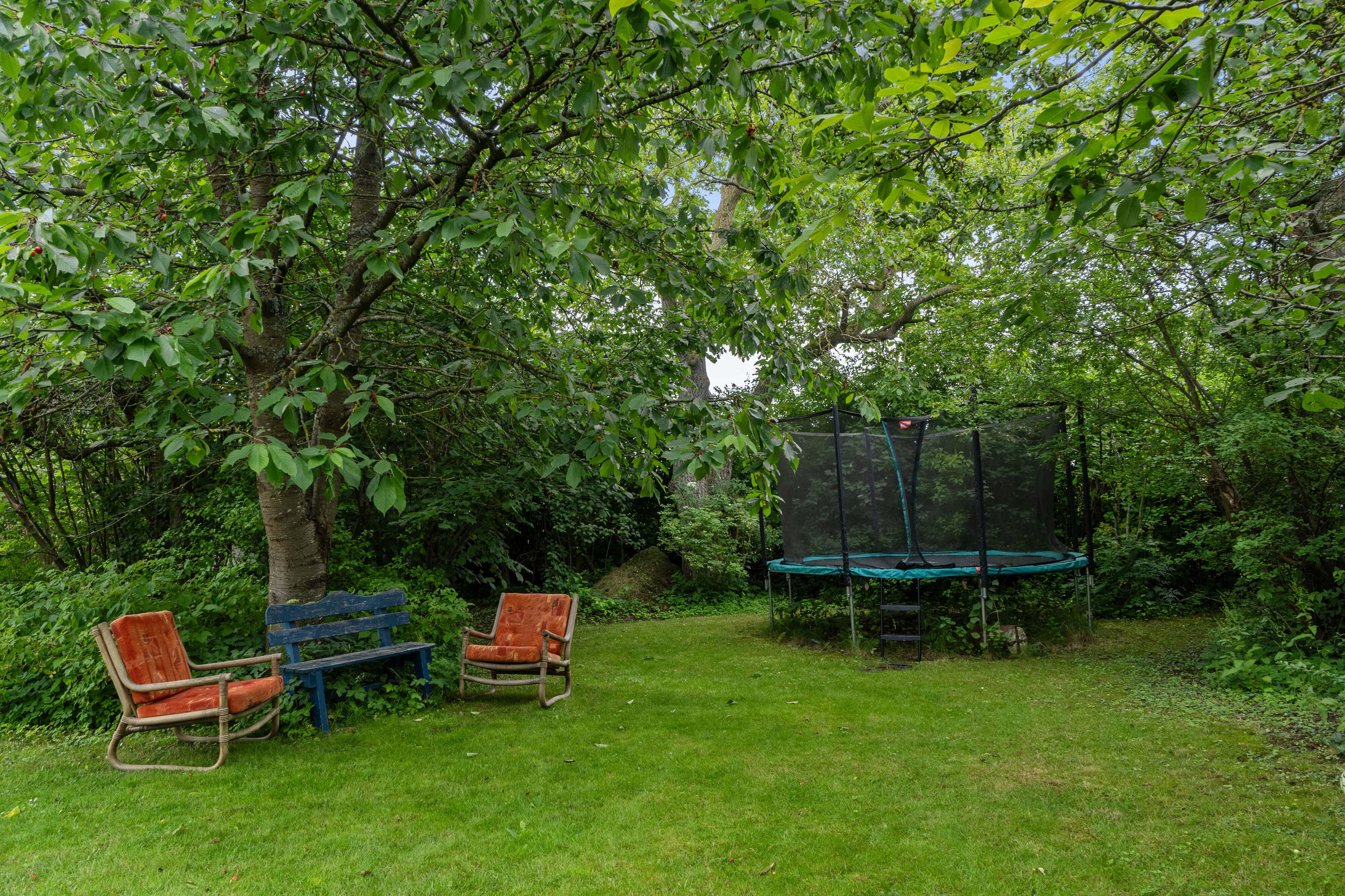 Fremhævet set fra haven billede i fuldskærmstilstand. Billede af Hestehavevej 78, 4720 Præstø